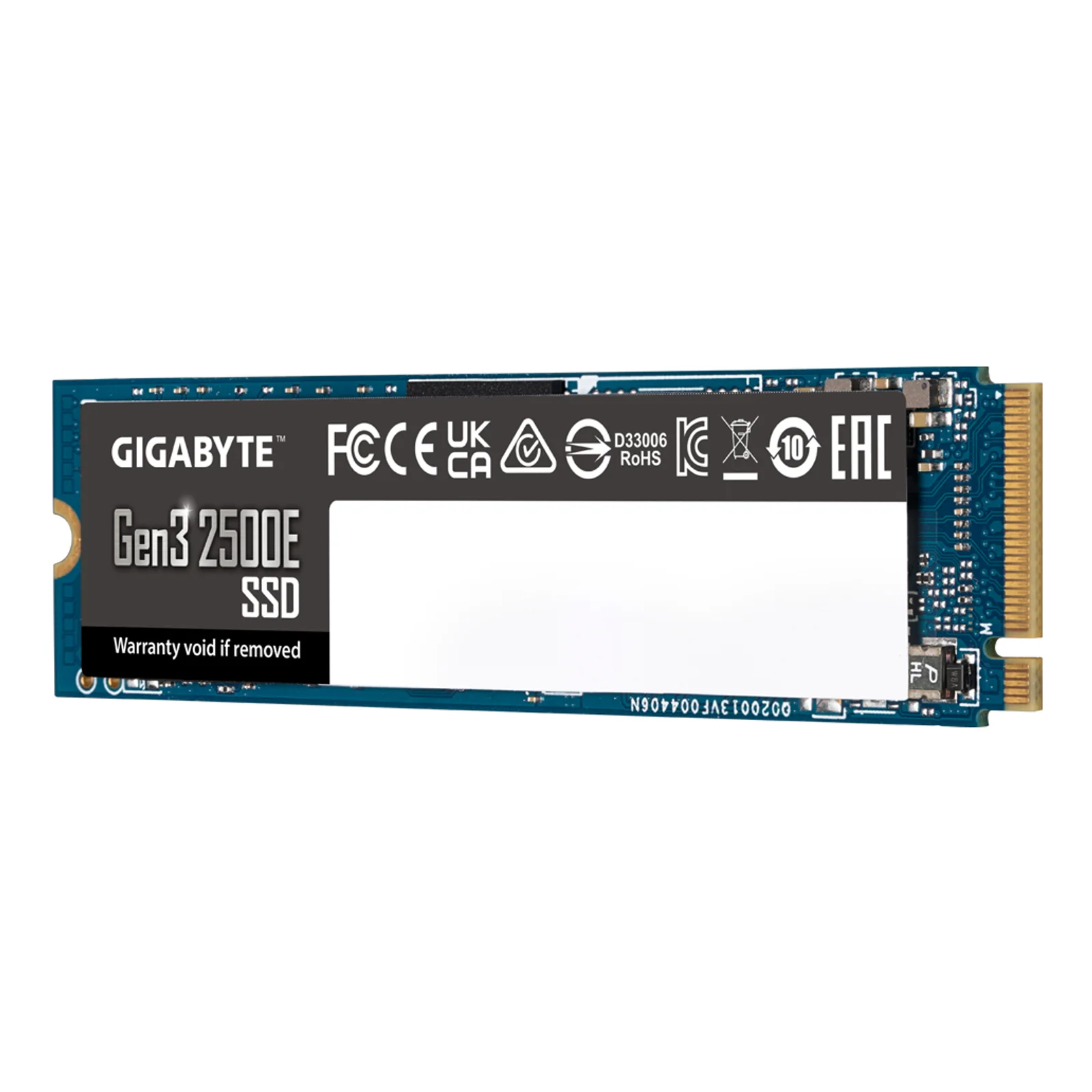 GIGABYTE Gen3 2500E SSD 500GB 500 Go M.2 PCI Express 3.0 NVMe