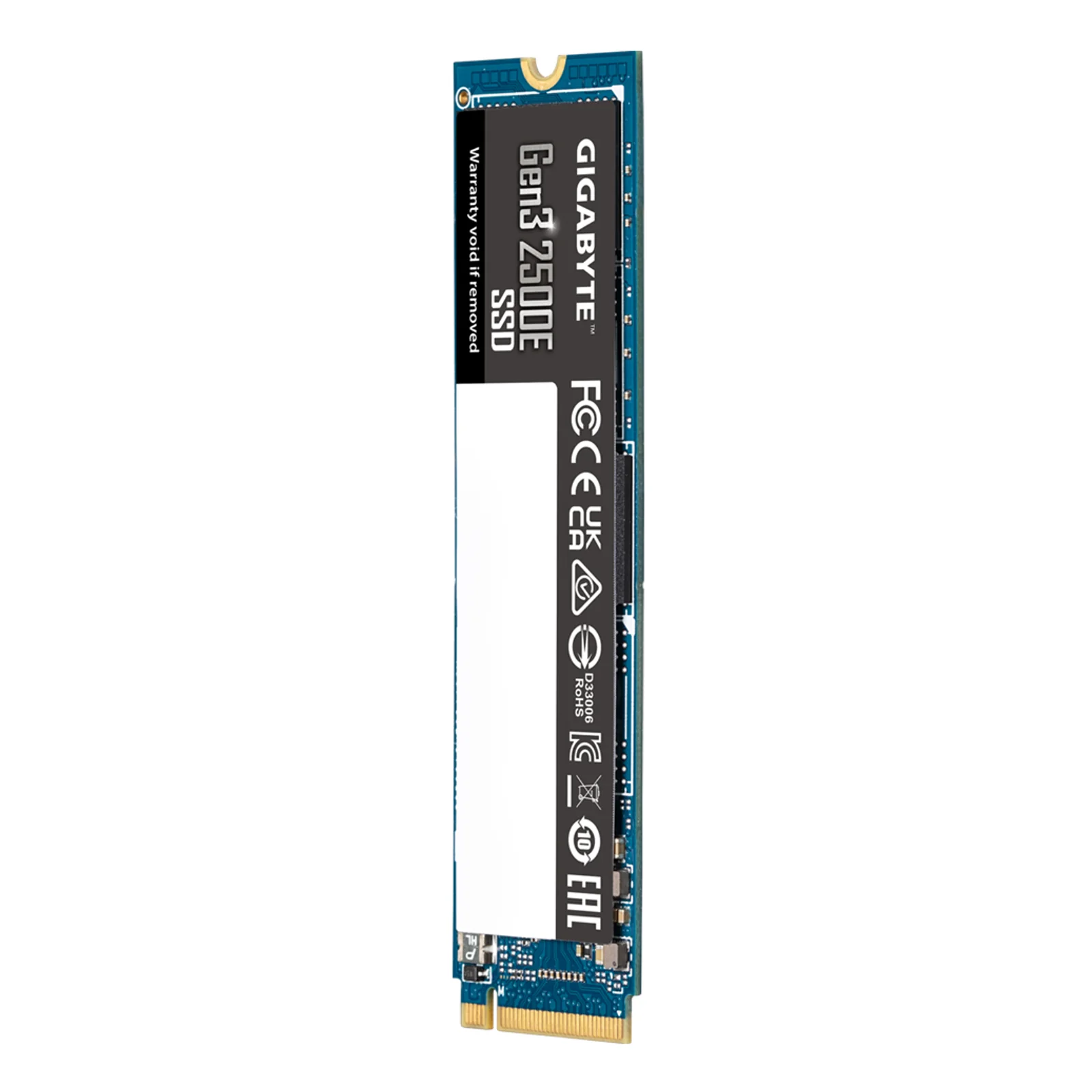 GIGABYTE Gen3 2500E SSD 500GB 500 Go M.2 PCI Express 3.0 NVMe