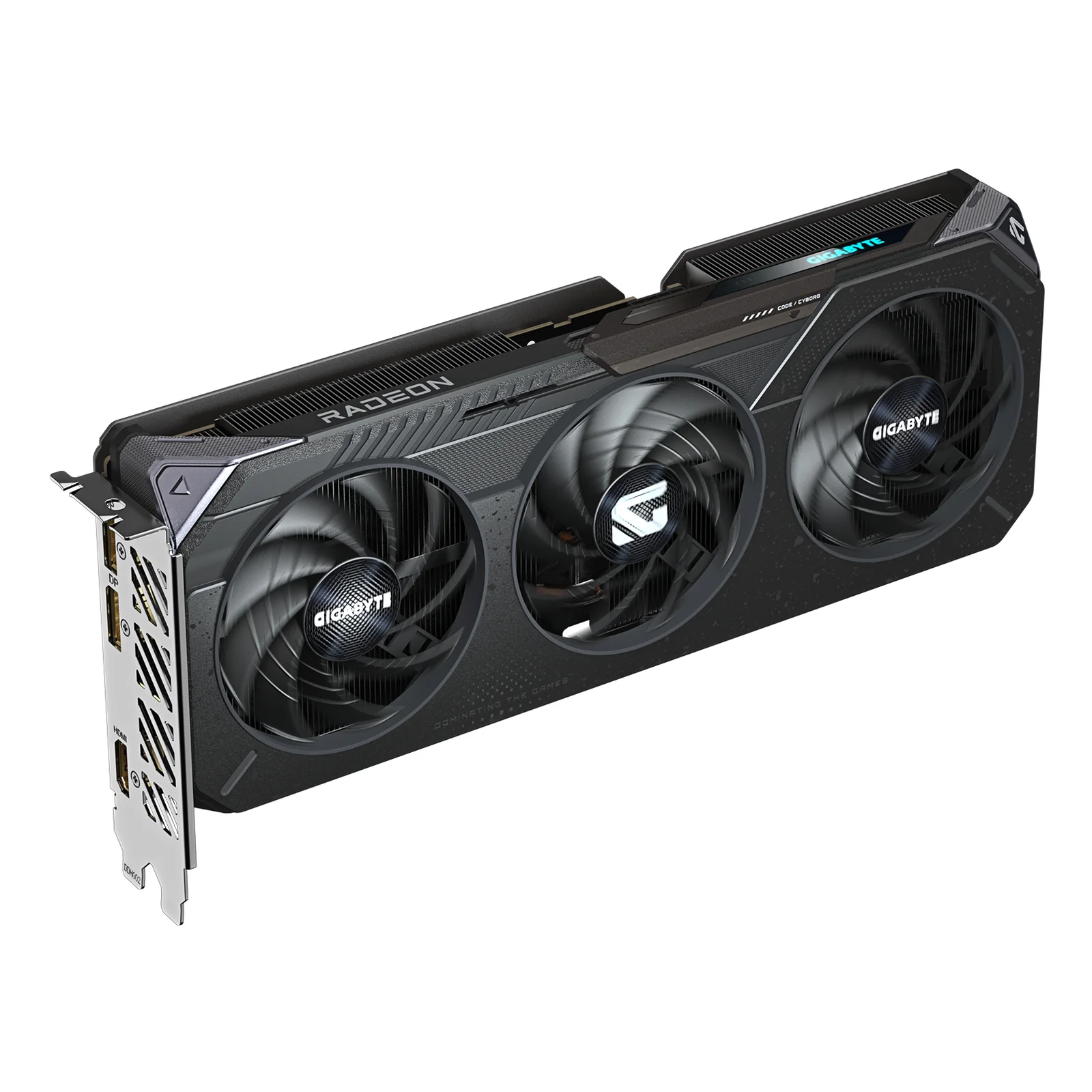 GIGABYTE Radeon RX 9060 XT GAMING OC 16G Carte Graphique - 16GB GDDR6, 128bit, PCI-E 5.0, 3320 MHz Fréquence du cœur, 2 x DisplayPort, 1 x HDMI, GV-R9060XTGAMING OC-16GD