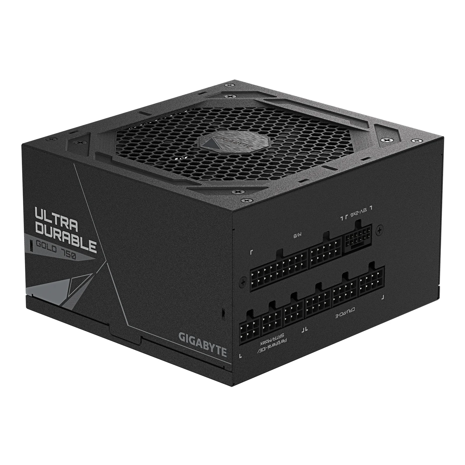 GIGABYTE UD750GM PG5 V2 Bloc d’Alimentation – PCIe Gen 5.1, 80 PLUS Gold, Conception entièrement modulaire, Ventilateur 120 mm, Compatible ATX 3.1, Prise EU
