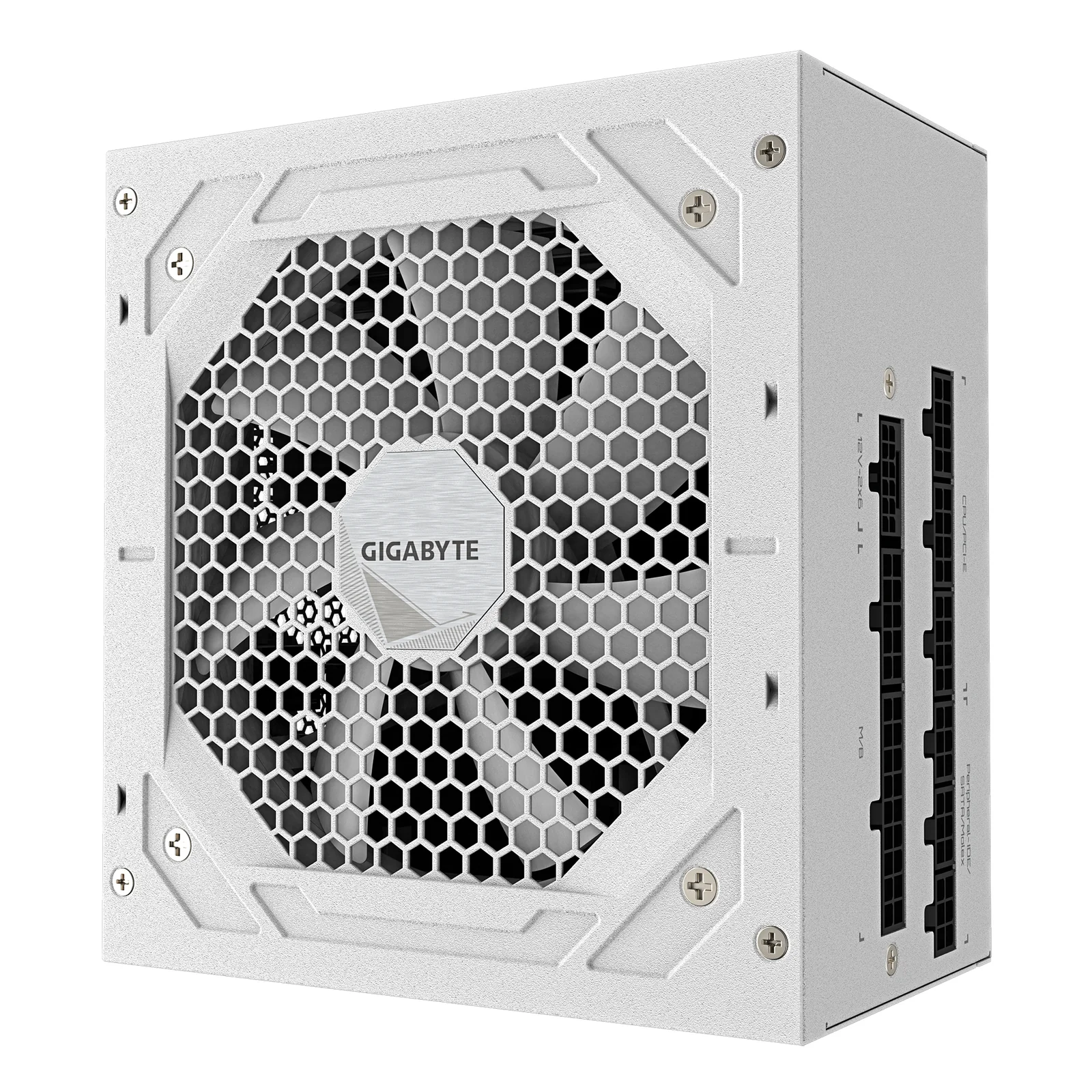 GIGABYTE UD750GM PG5 V2 ICE Bloc d’Alimentation – PCIe Gen 5.1, 80 PLUS Gold, Conception entièrement modulaire, Ventilateur 120 mm, Compatible ATX 3.1, Prise EU
