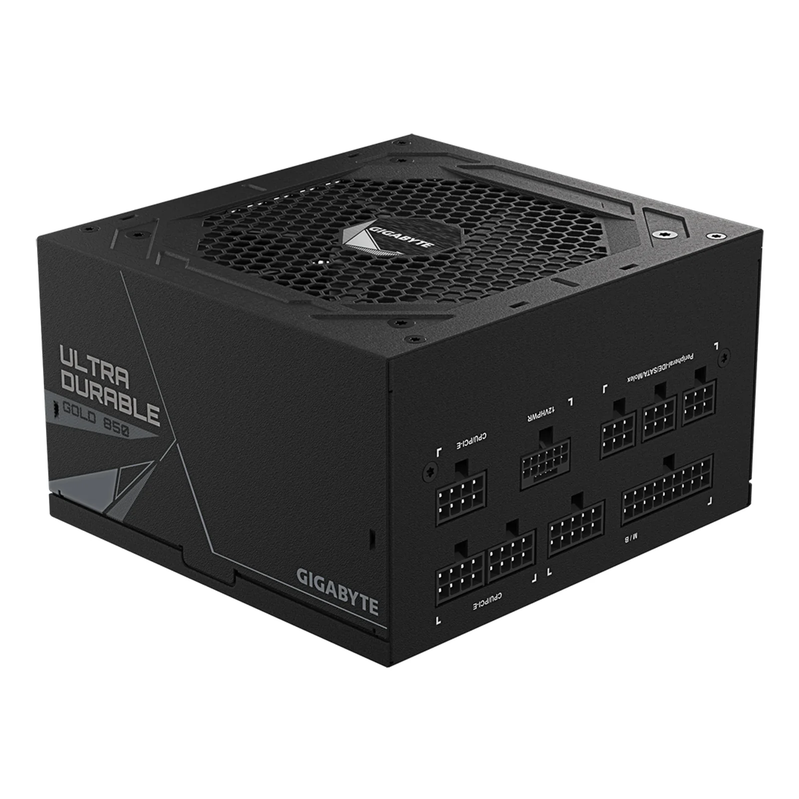 GIGABYTE UD850GM PG5 V2 Bloc d’Alimentation – PCIe Gen 5.1, 80 PLUS Gold, Conception entièrement modulaire, Ventilateur 120 mm, Compatible ATX 3.1, Prise EU