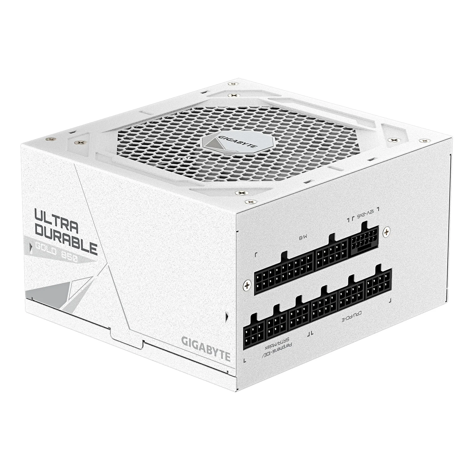 GIGABYTE UD850GM PG5 V2 ICE Bloc d’Alimentation – PCIe Gen 5.1, 80 PLUS Gold, Conception entièrement modulaire, Ventilateur 120 mm, Compatible ATX 3.1, Prise EU