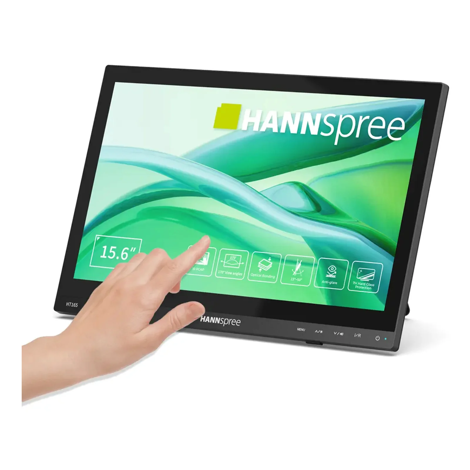 HT165HPB écran plat de PC 39,6 cm (15.6") 1920 x 1080 pixels Full HD LCD Écran tactile Noir