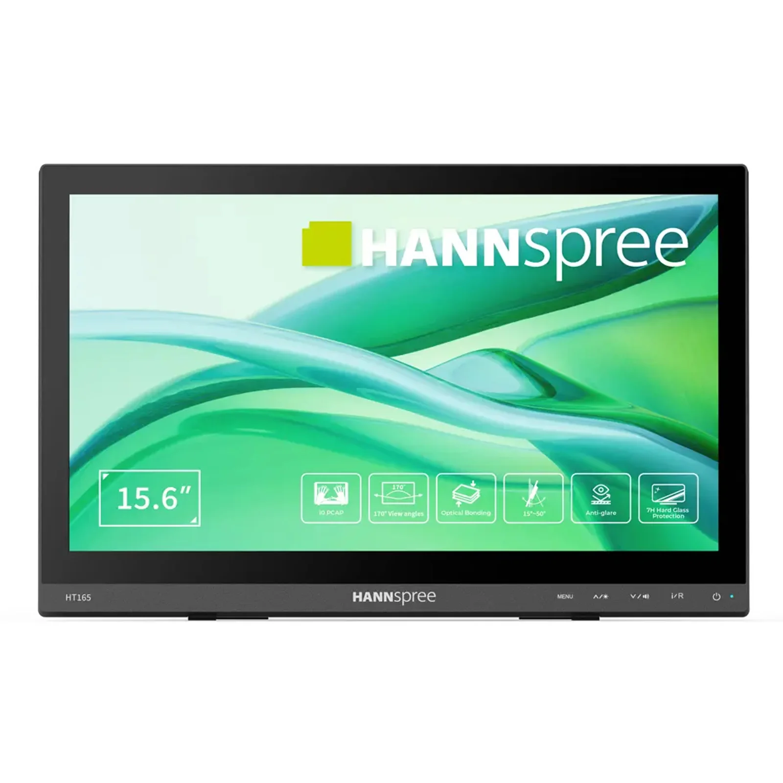 Hannspree HT165HPB écran plat de PC 39,6 cm (15.6") 1920 x 1080 pixels Full HD LCD Écran tactile Noir