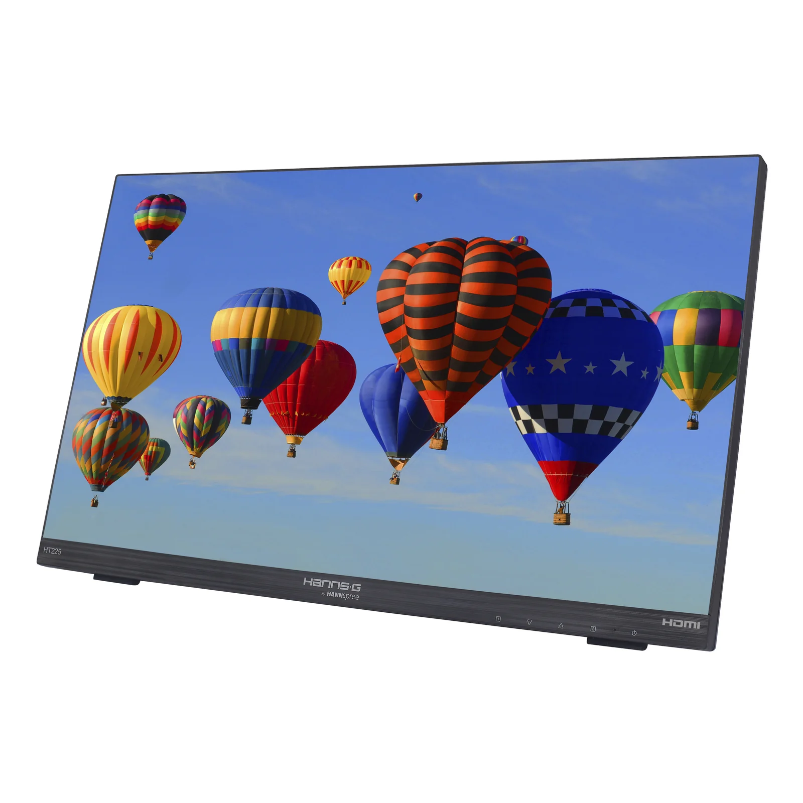 Hannspree HT225HPB écran plat de PC 54,6 cm (21.5") 1920 x 1080 pixels Full HD LED Écran tactile Dessus de table Noir