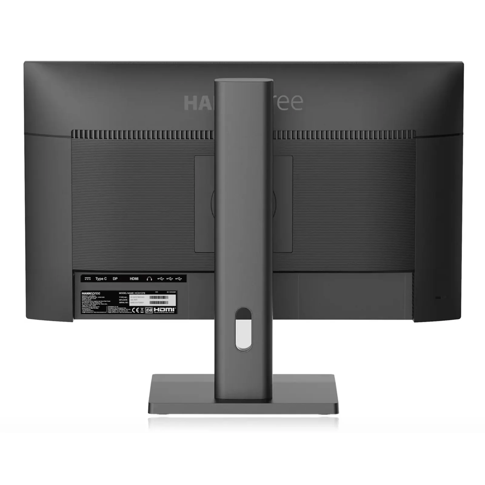 Hannspree Hybri Monitor EB241CJB écran plat de PC 60,5 cm (23.8") 1920 x 1080 pixels Full HD LCD Noir