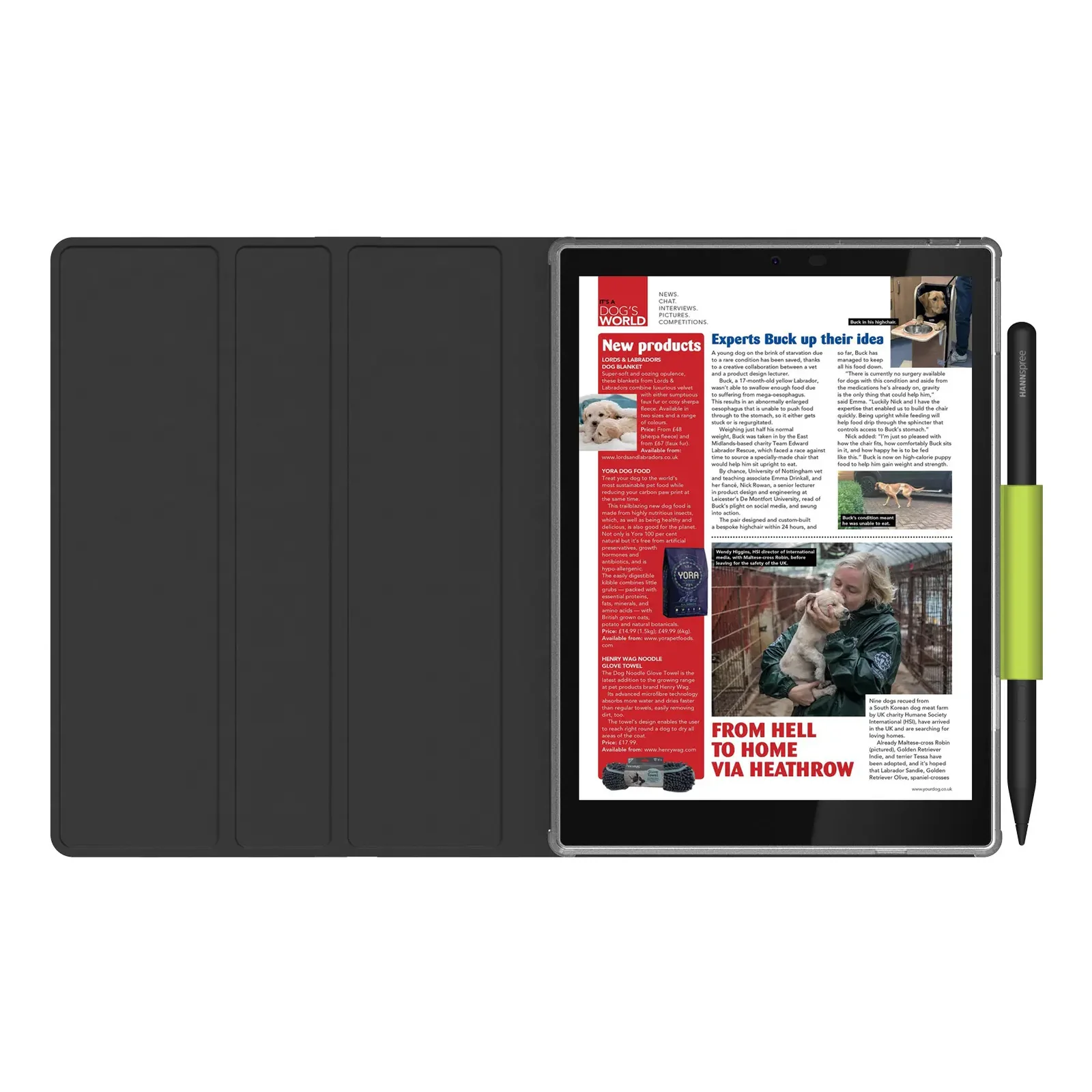 Hannspree Lumo 7.8 Reader Tablet 64 Go 19,8 cm (7.8") Android Noir