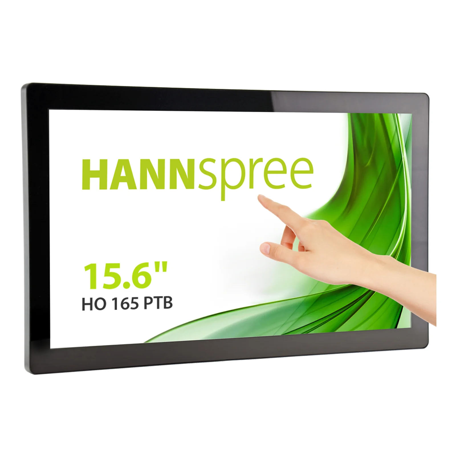 Hannspree Open Frame HO165PTB Écran d'affichage dynamique 39,6 cm (15.6") LED 250 cd/m² Full HD Noir Écran tactile 24/7