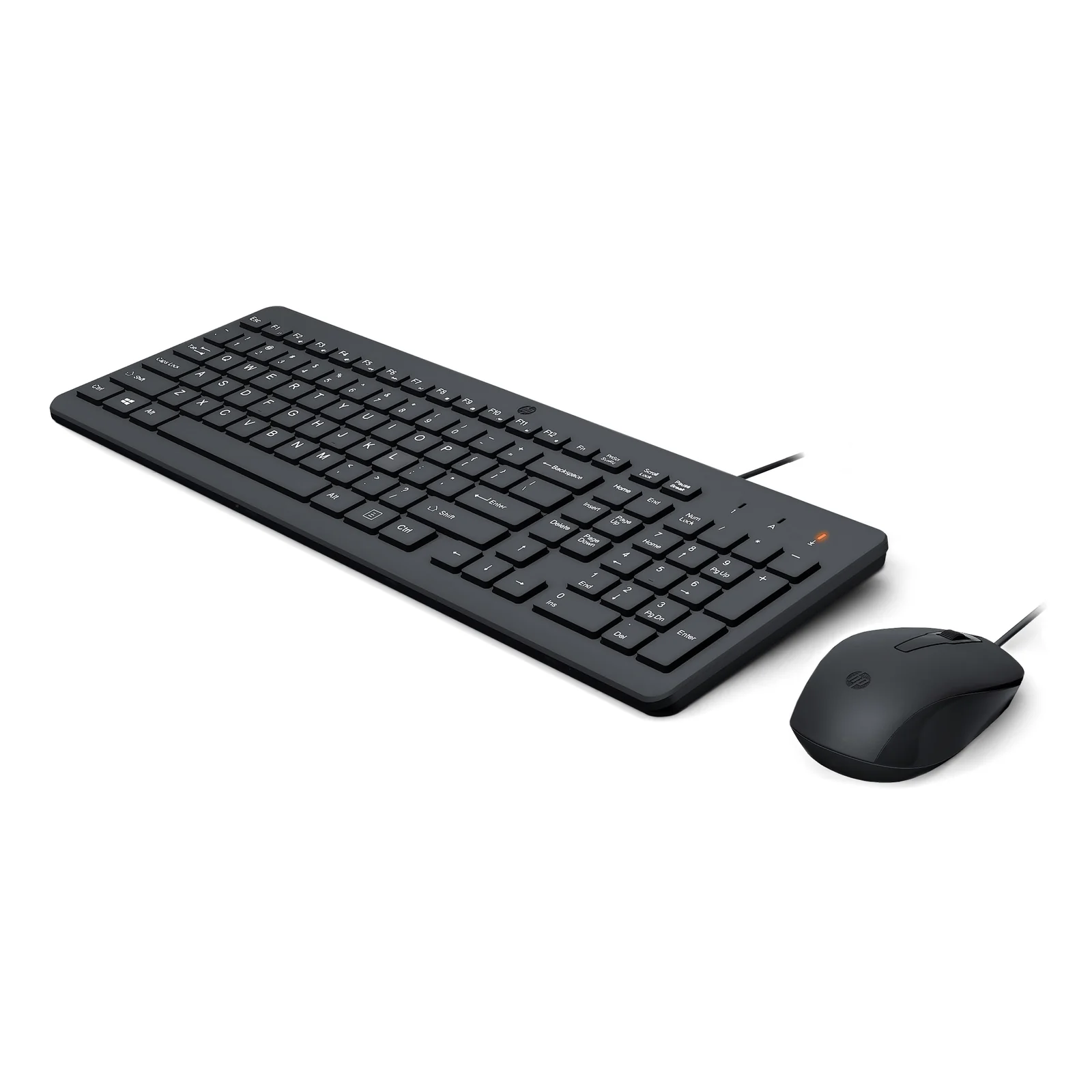 HP 150 WIRED MOUSE/KB COMBO FR clavier Souris incluse USB Noir