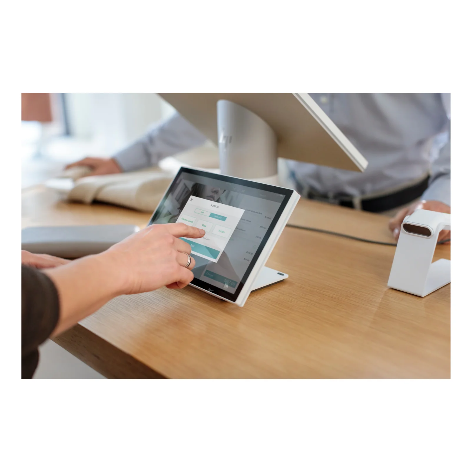 HP 3FH67AA Moniteur de caisse 25,6 cm (10.1") 1280 x 800 pixels Écran tactile