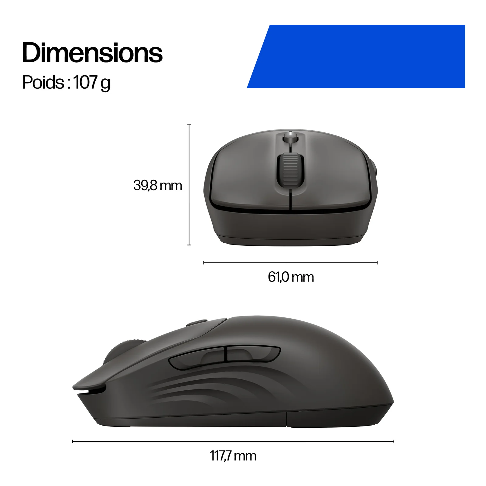 HP 405 Quiet Wireless Mouse