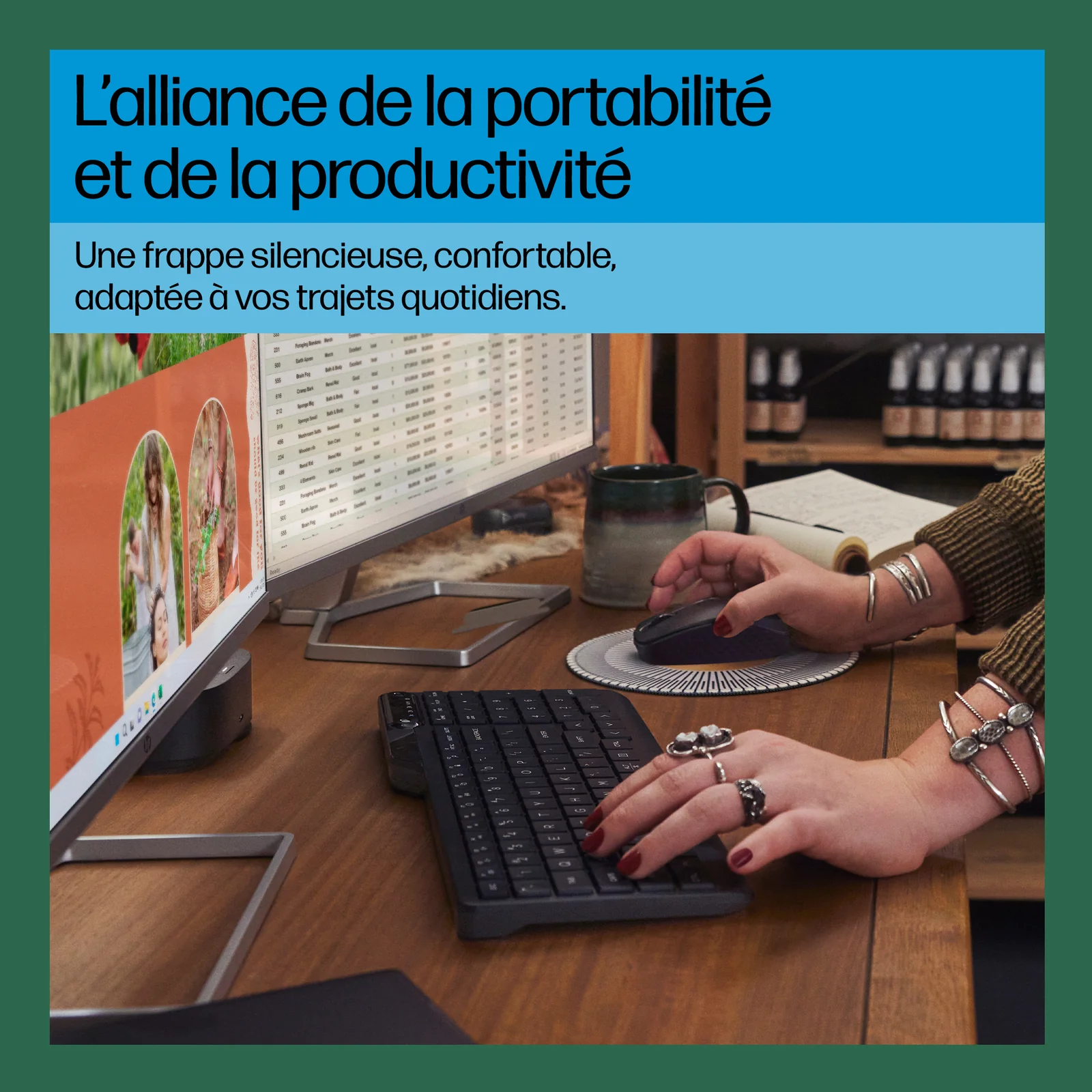 HP 475 Dual-Mode Wireless Keyboard