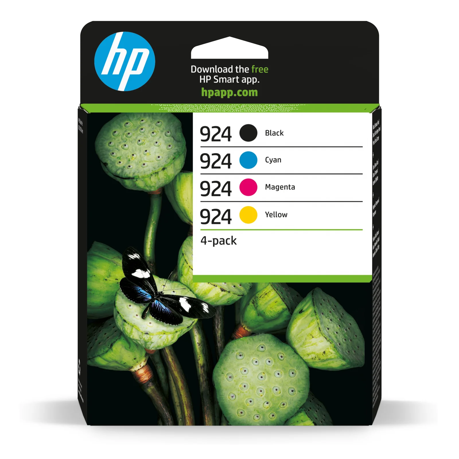 924 Pack de 4 Cartouches d’encre authentiques CMJN