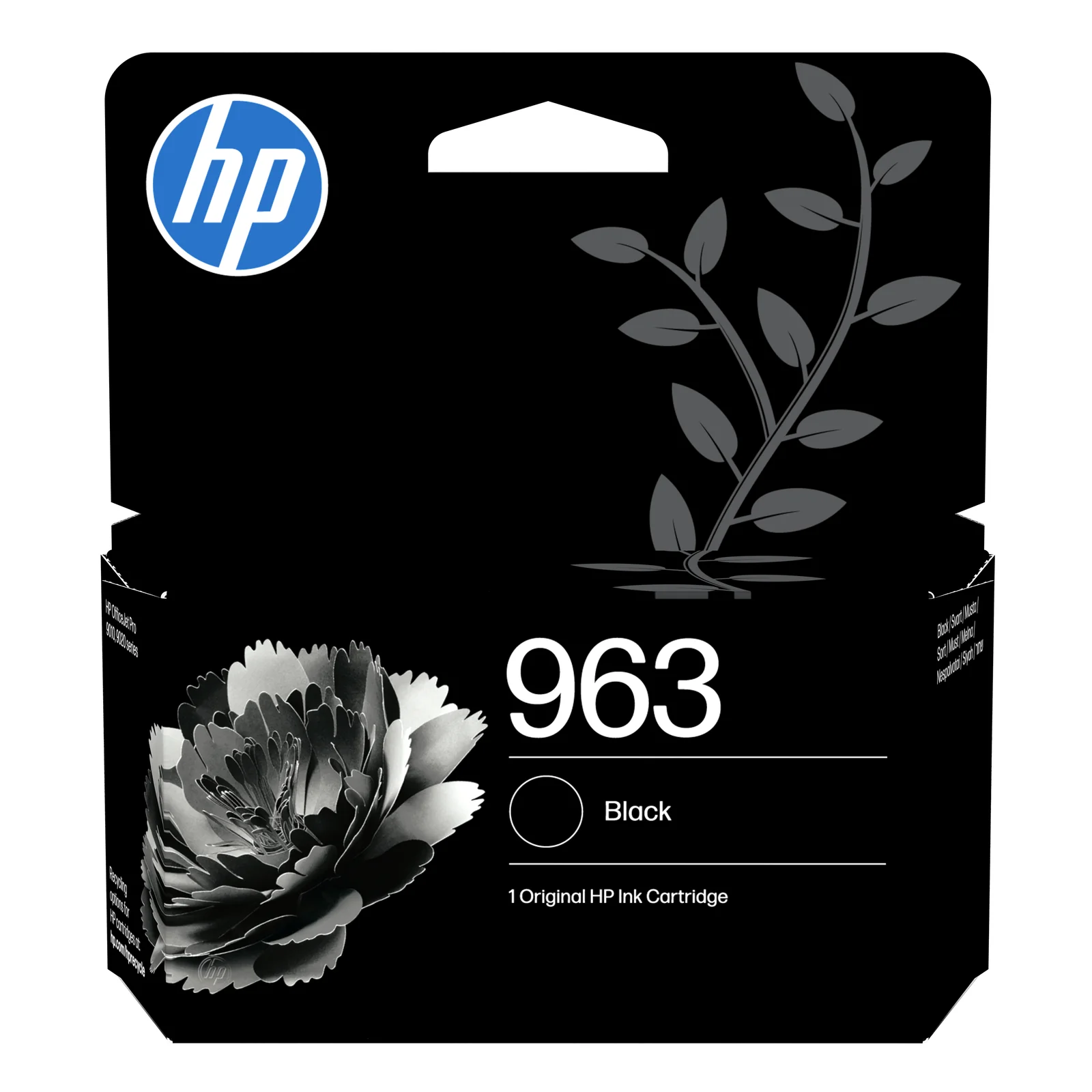 963 Cartouche d'encre noire authentique