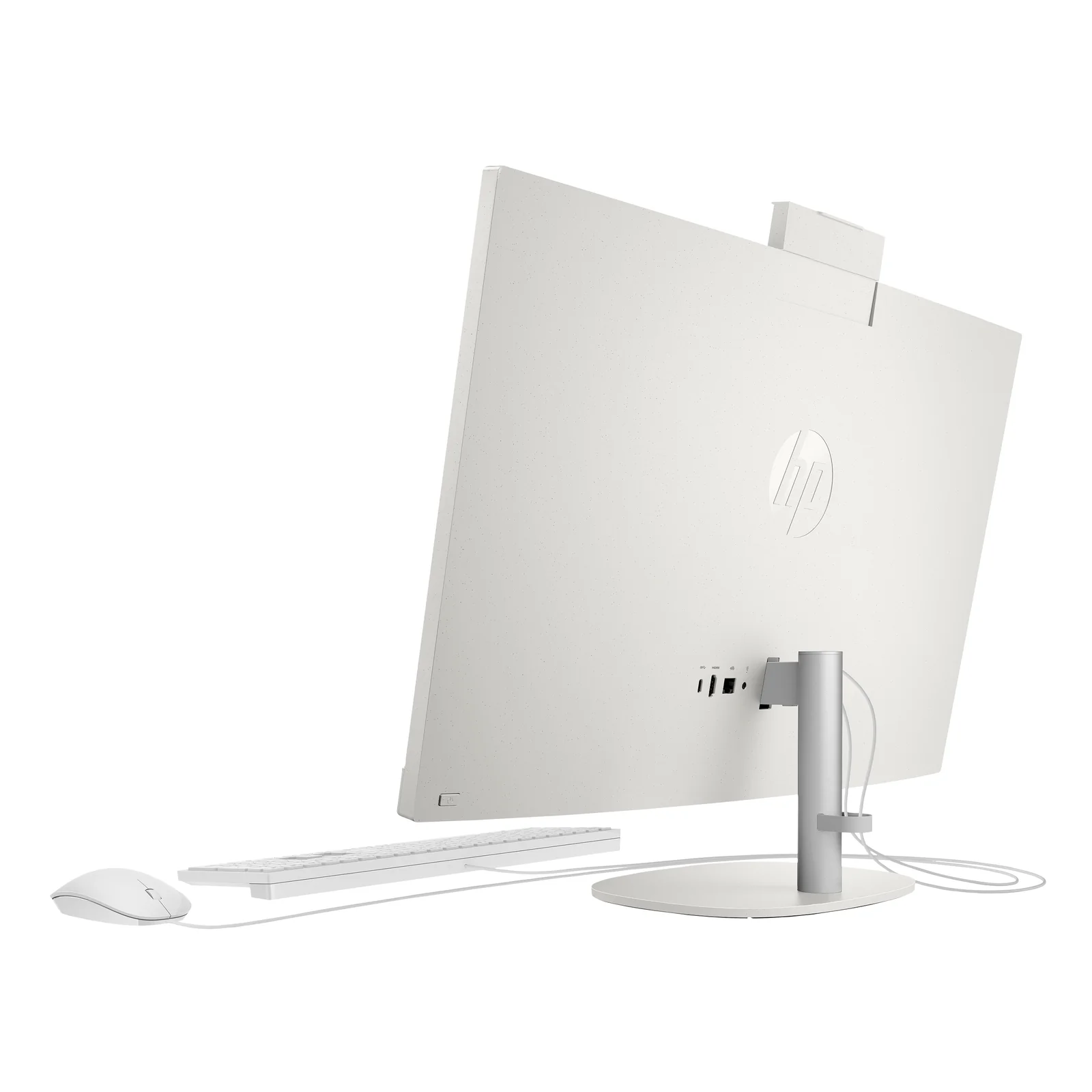 HP All-in-One 27-cr0074nf PC AMD Ryzen™ 7 7730U 68,6 cm (27") 1920 x 1080 pixels 16 Go DDR4-SDRAM 512 Go SSD Windows 11 Home Wi-Fi 6 (802.11ax) Blanc