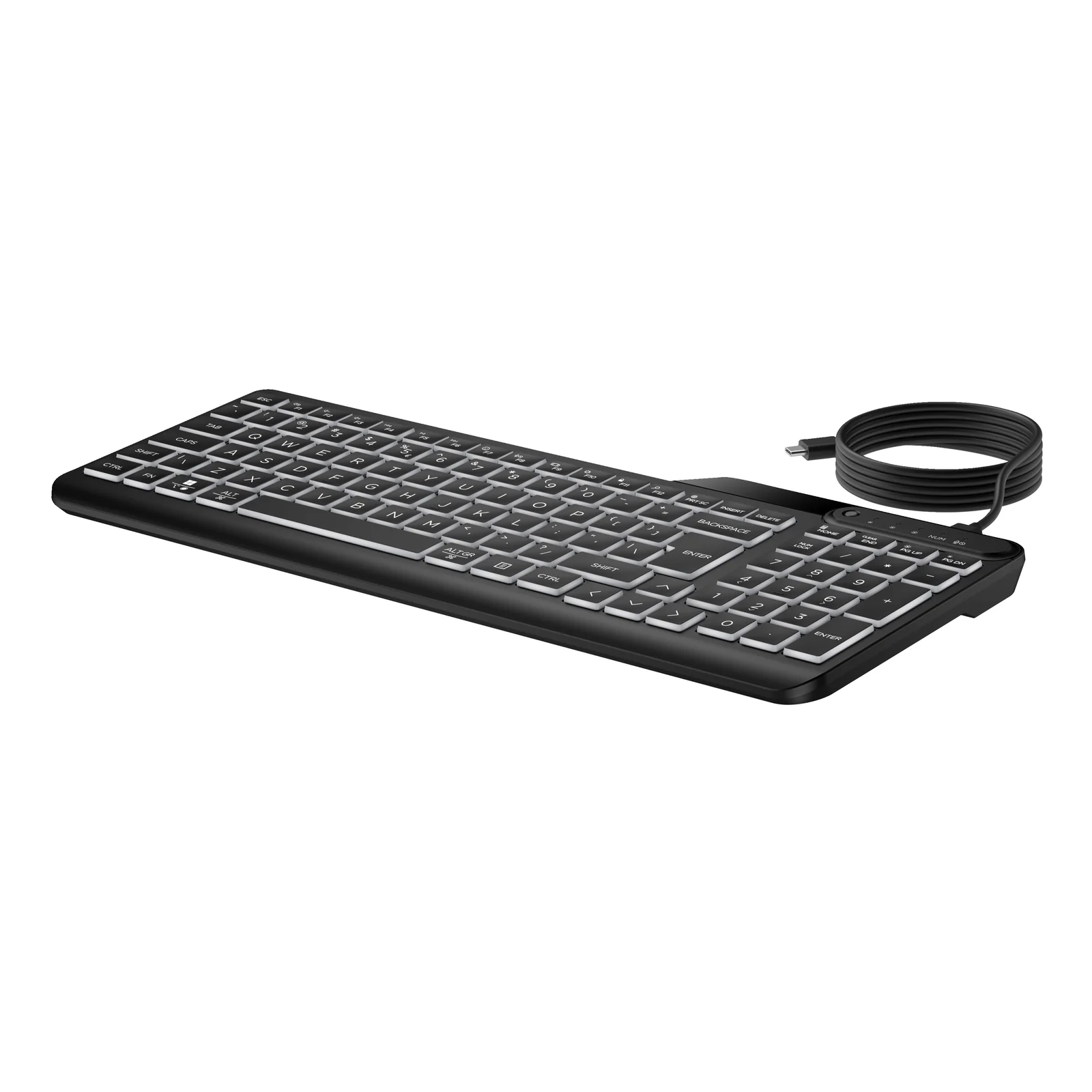 HP Clavier filaire rétroéclairé multi-appareil 405