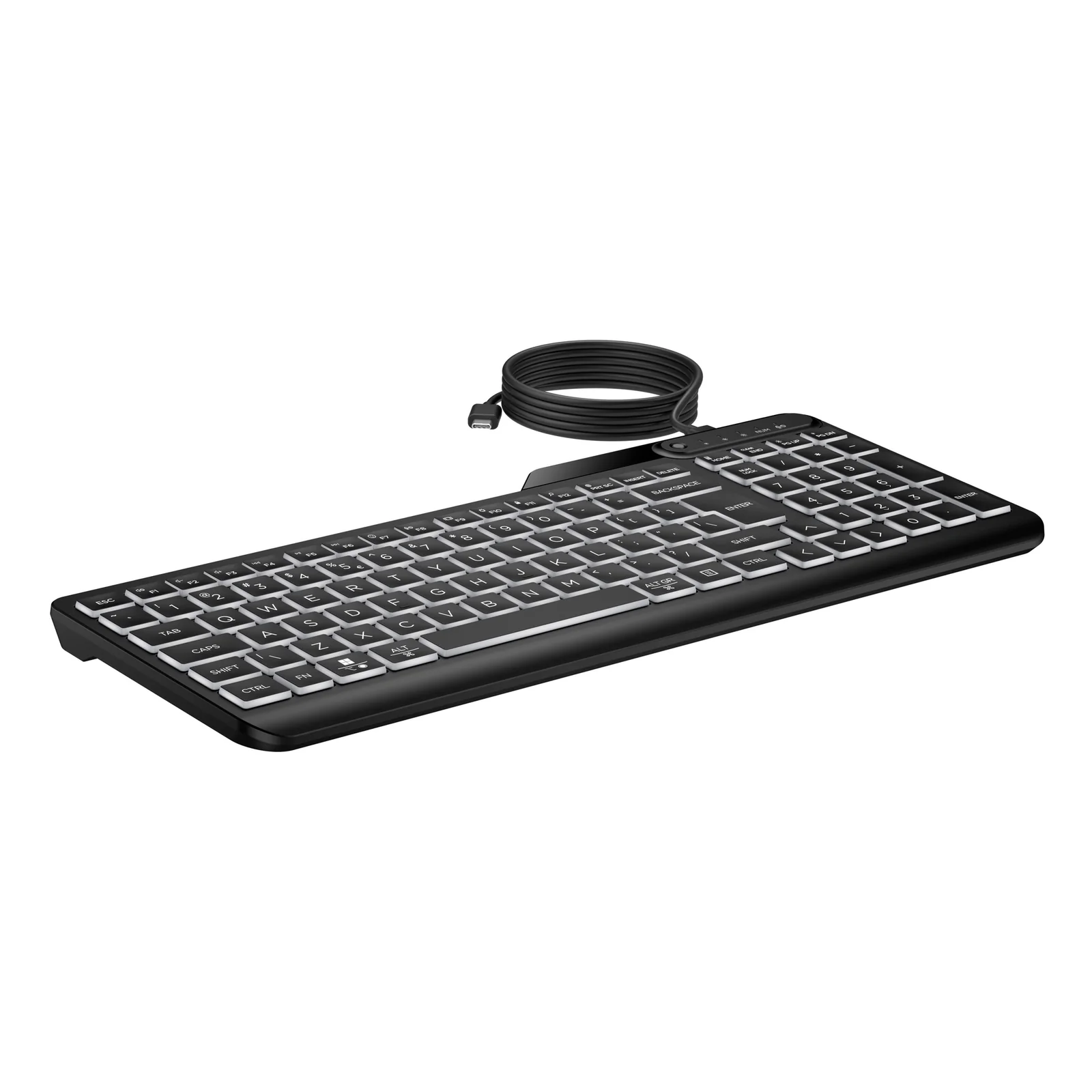 HP Clavier filaire rétroéclairé multi-appareil 405
