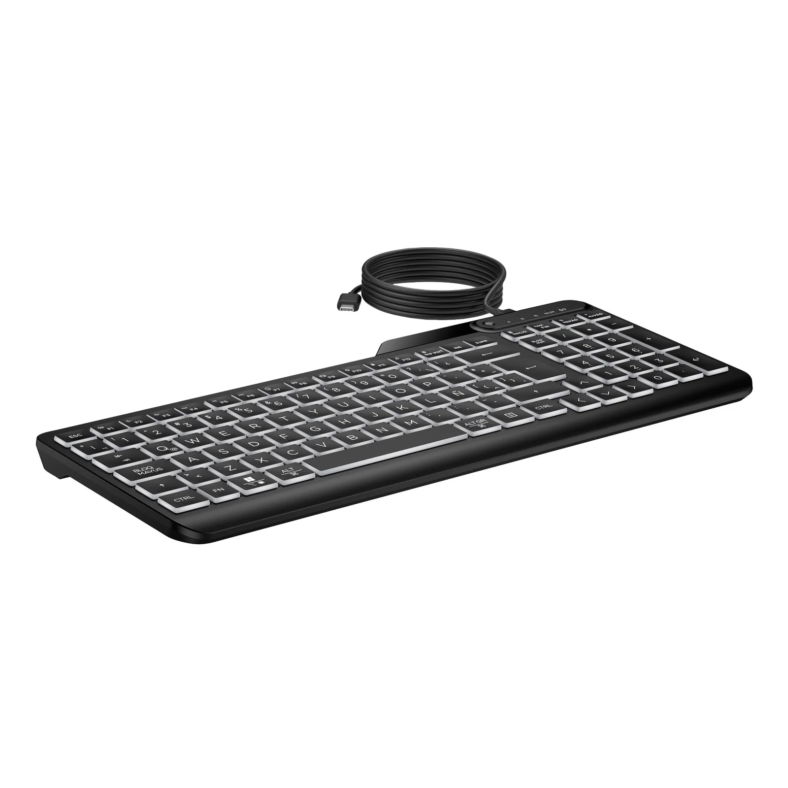 HP Clavier filaire rétroéclairé multi-appareil 405