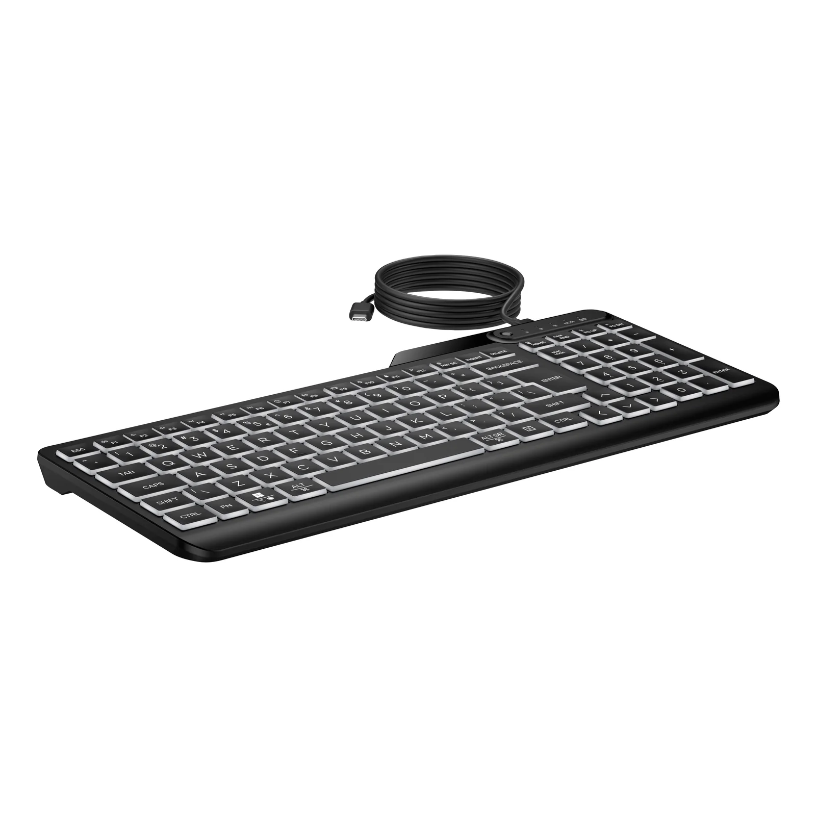 HP Clavier filaire rétroéclairé multi-appareil 405