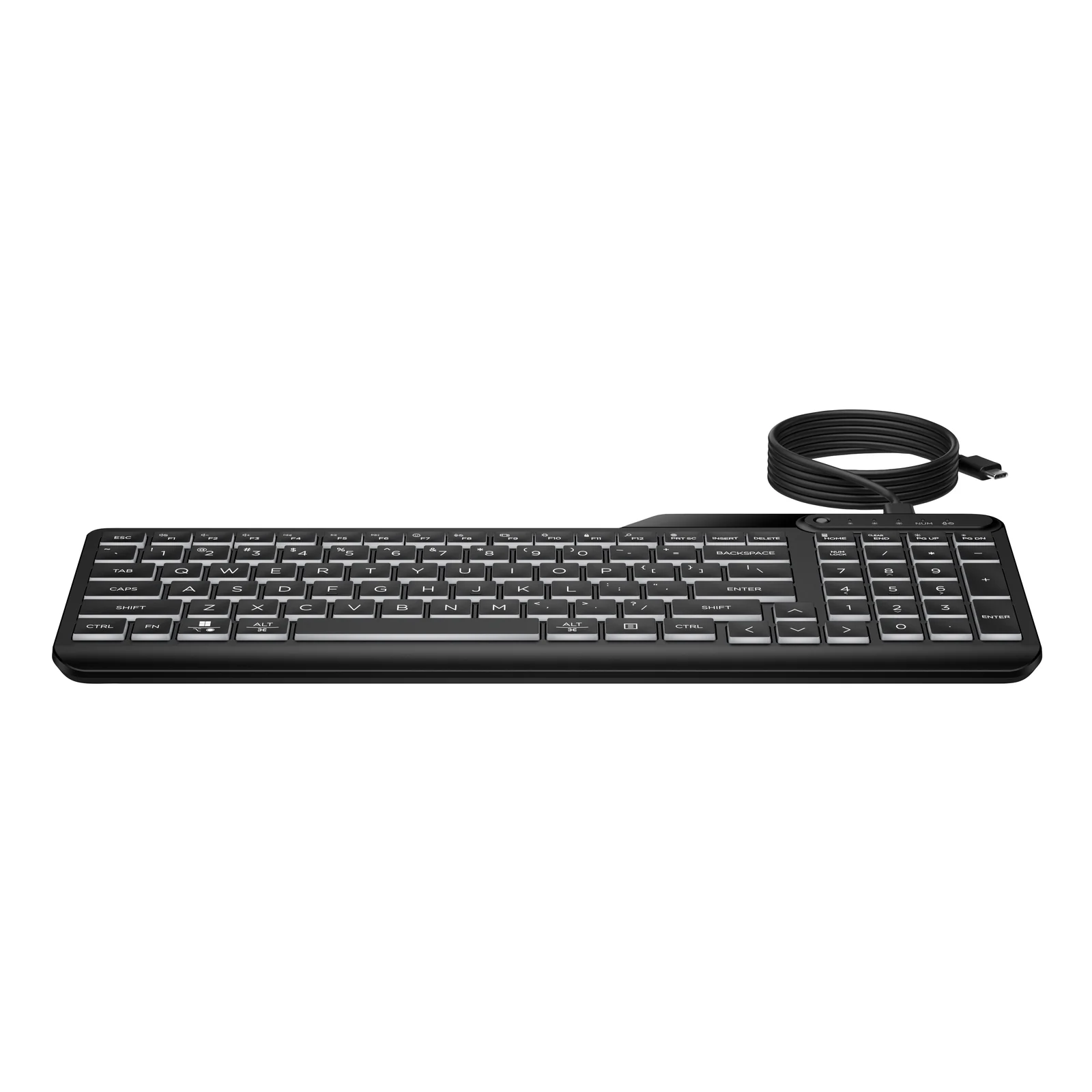 HP Clavier filaire rétroéclairé multi-appareil 405