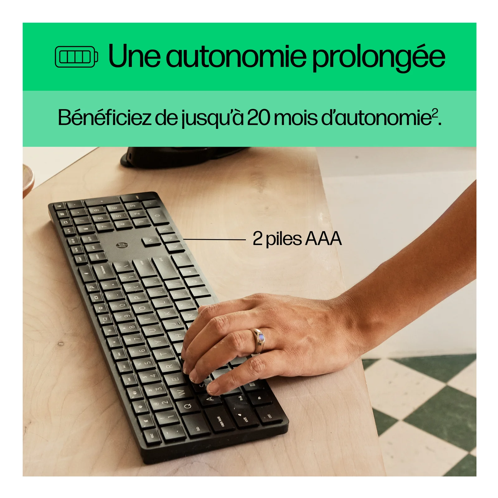 HP Clavier sans fil programmable 450