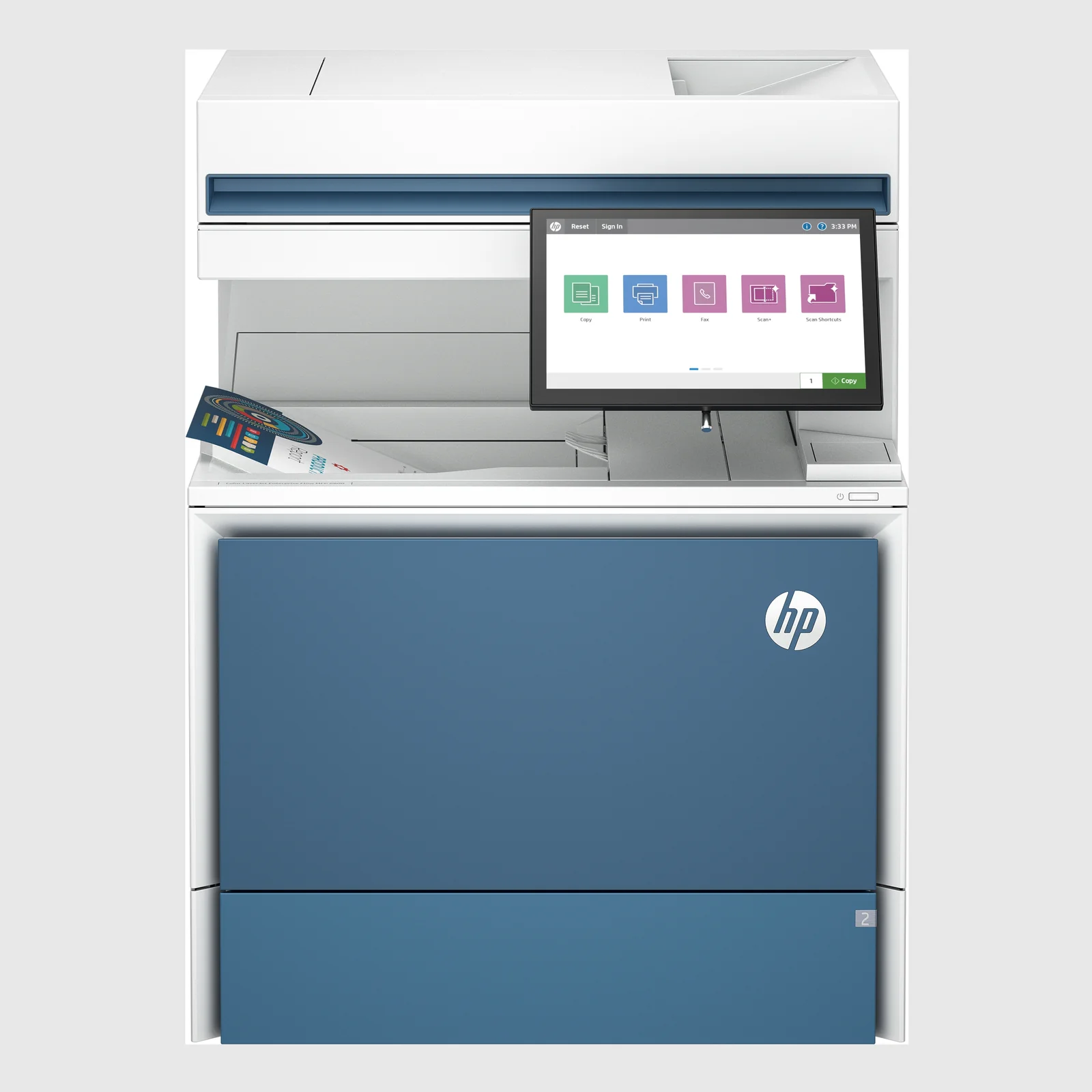HP Color LaserJet Enterprise Flow Imprimante multifonction 6800zf