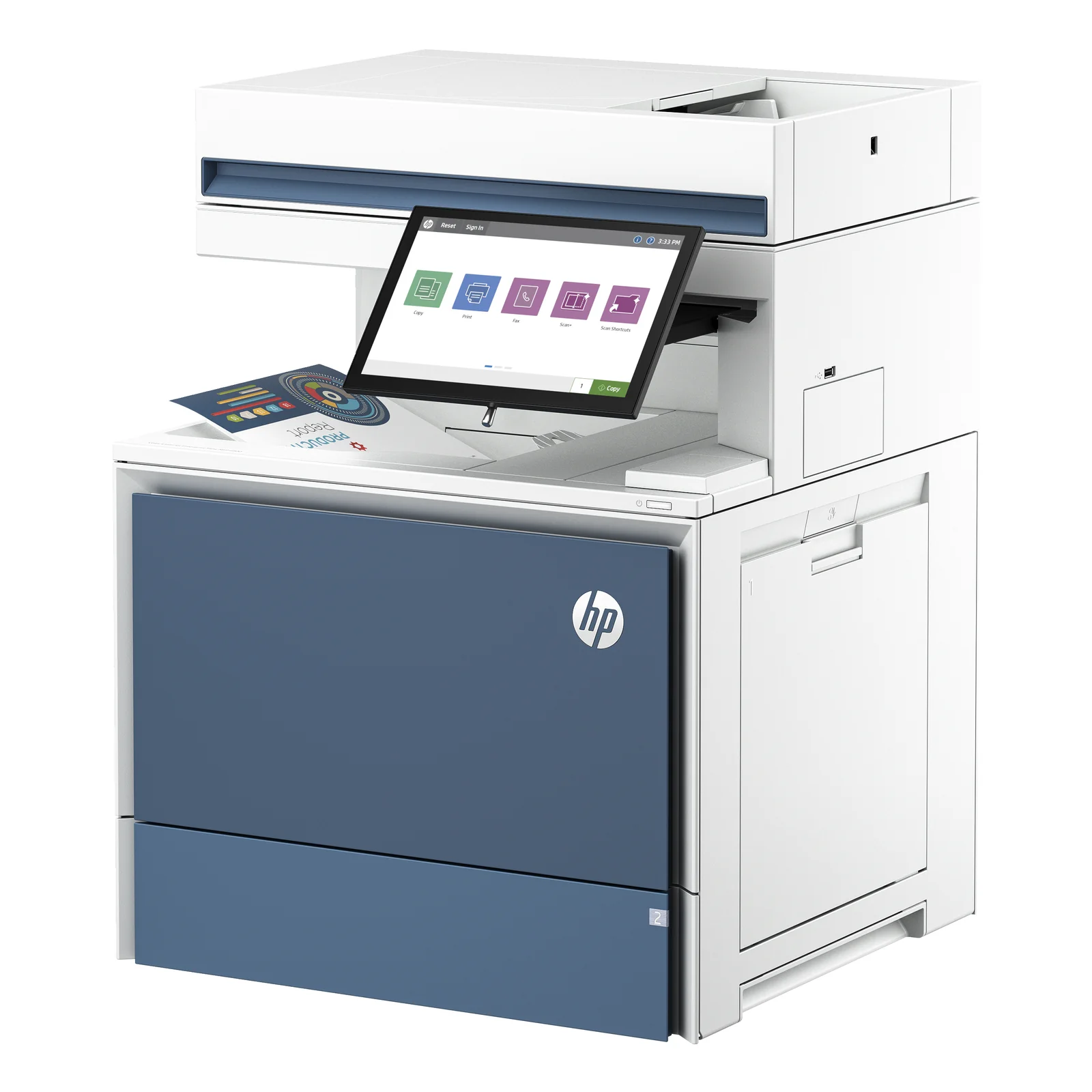 HP Color LaserJet Enterprise Flow Imprimante multifonction 6800zf