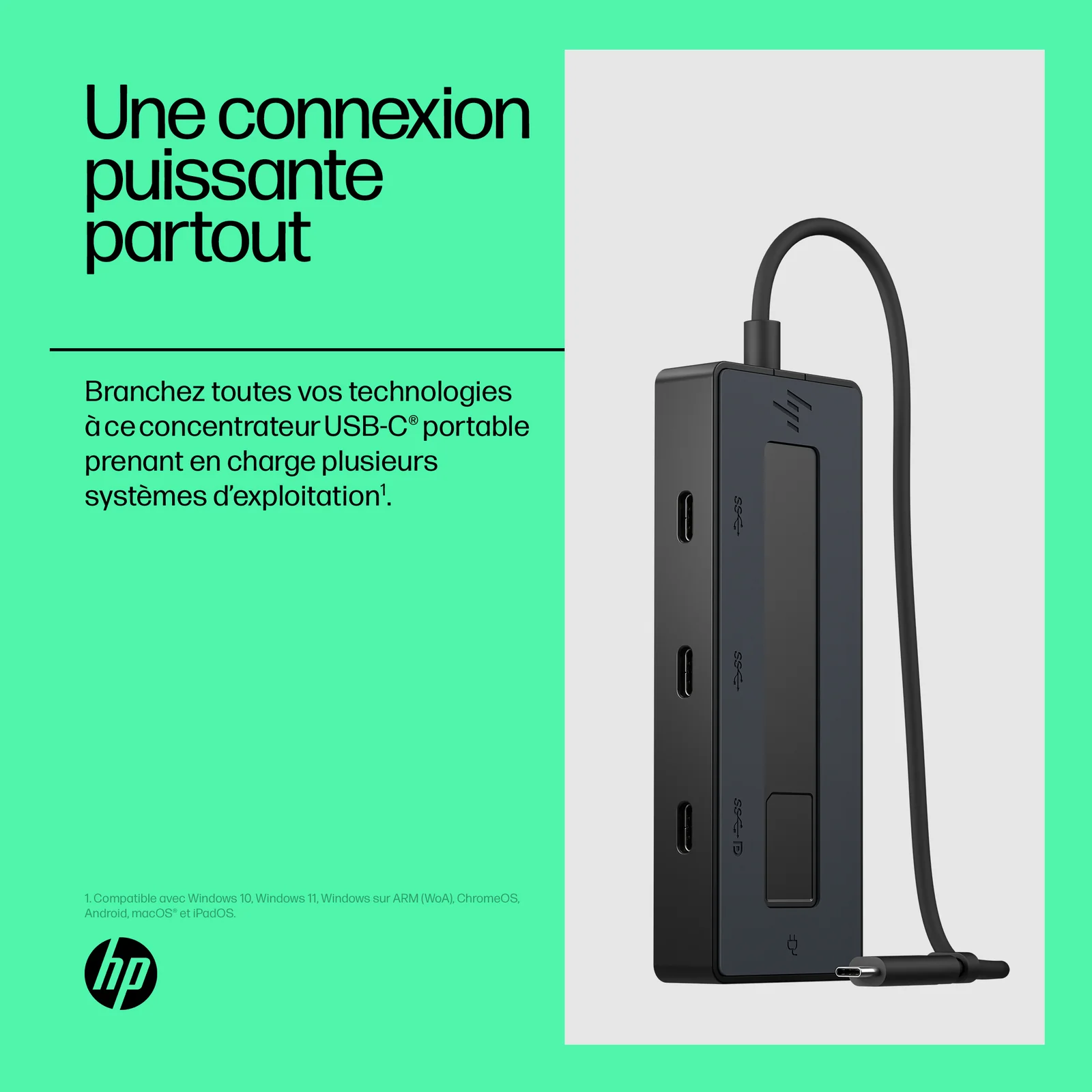 HP Concentrateur USB-C 4K