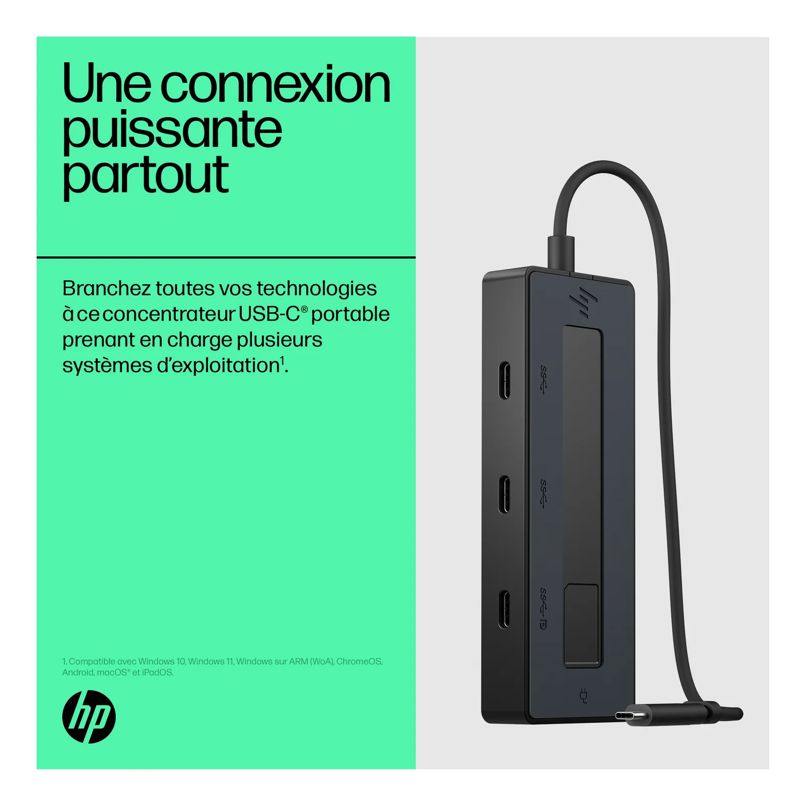 HP Concentrateur USB-C 4K