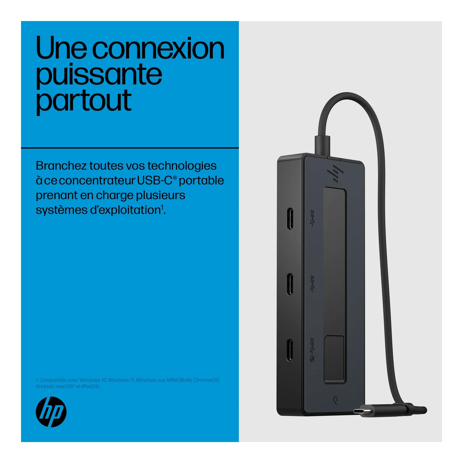 HP Concentrateur USB-C 4K