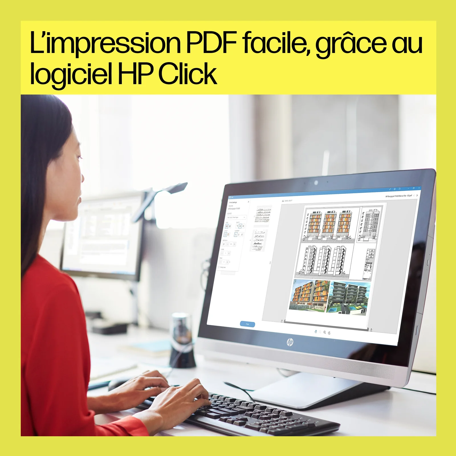 HP Designjet Imprimante multifonction T2600 PostScript de 36 pouces