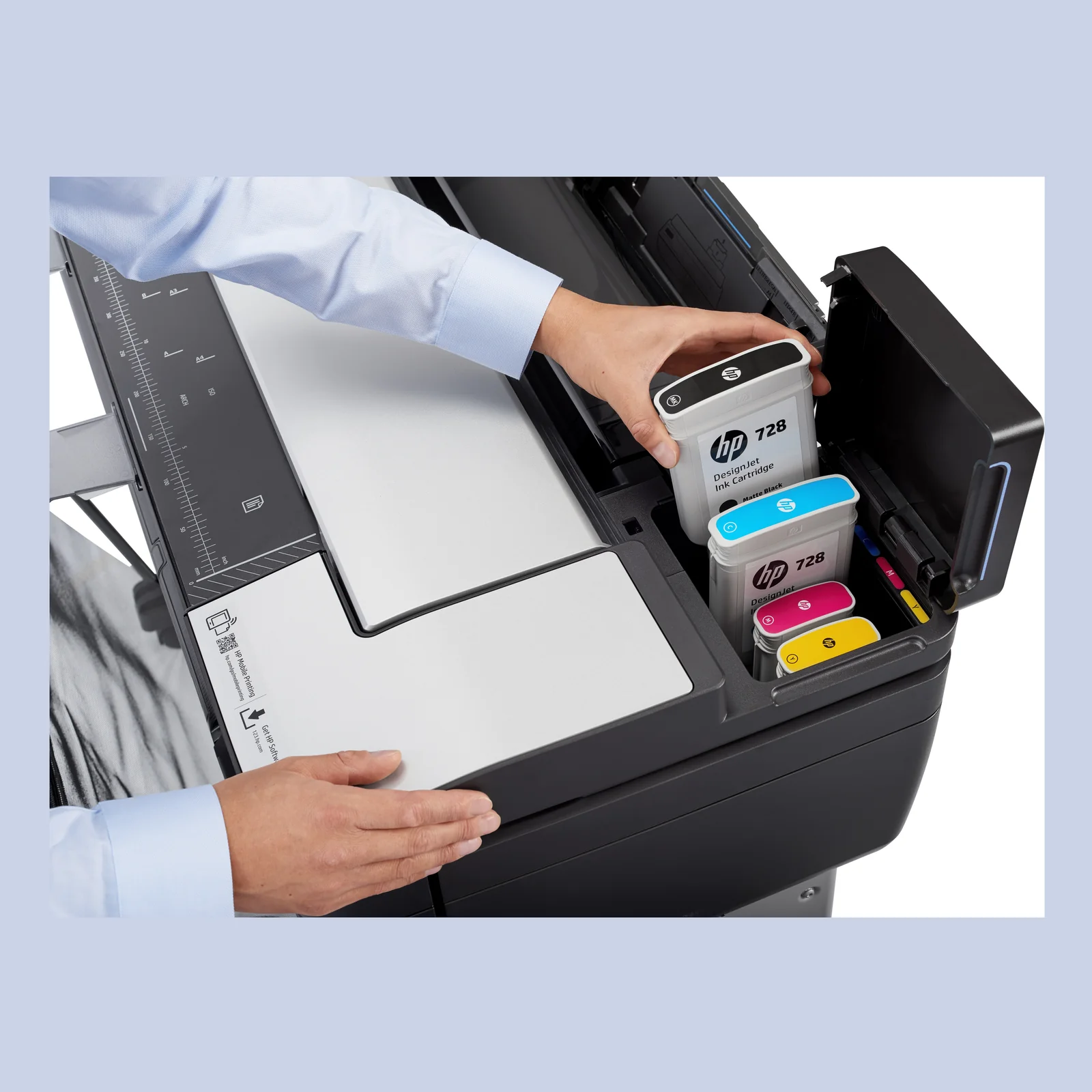 HP Designjet Imprimante multifonction T830 24 pouces