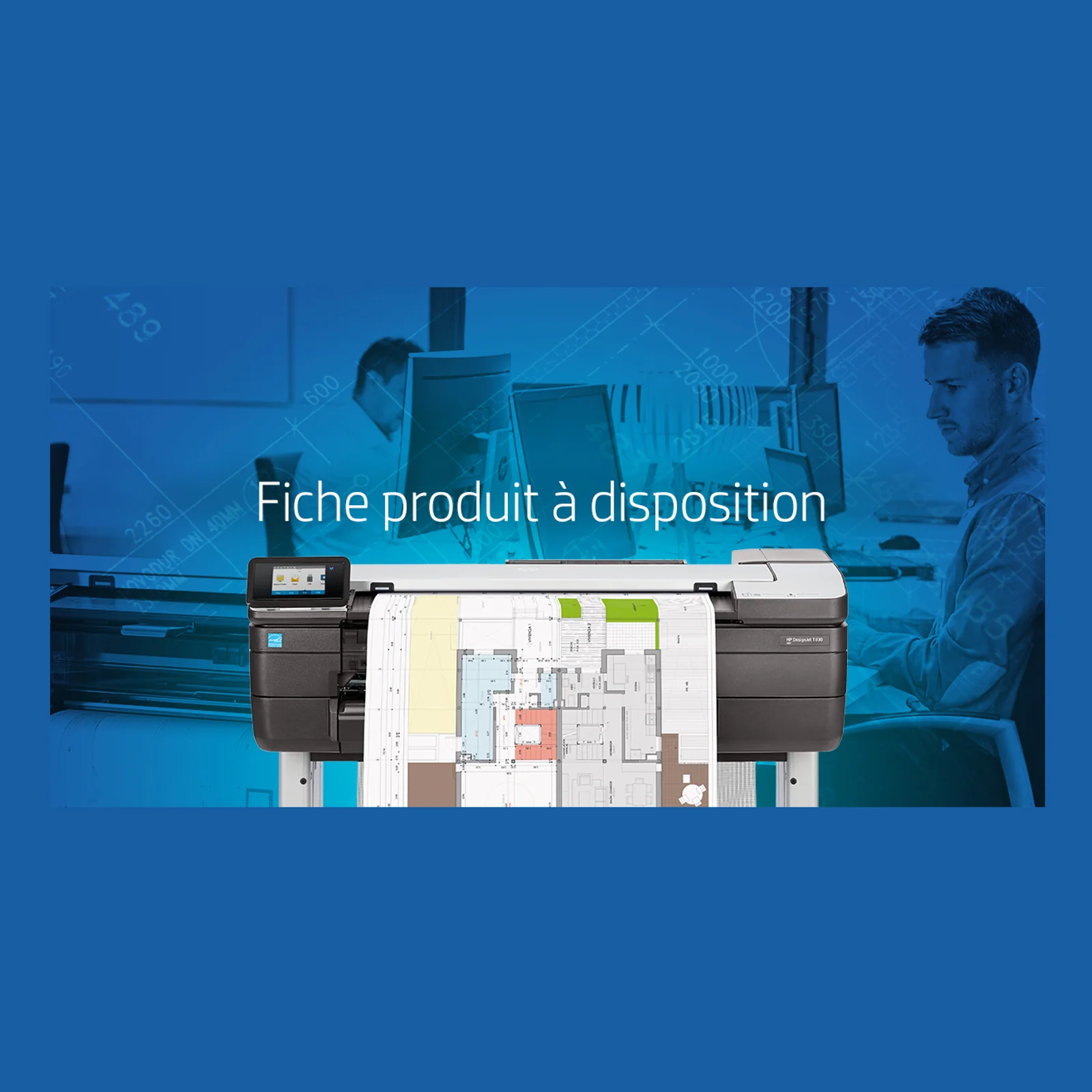 HP Designjet Imprimante multifonction T830 24 pouces
