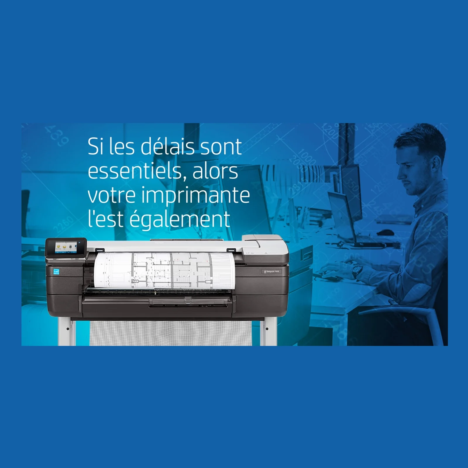 HP Designjet Imprimante multifonction T830 24 pouces