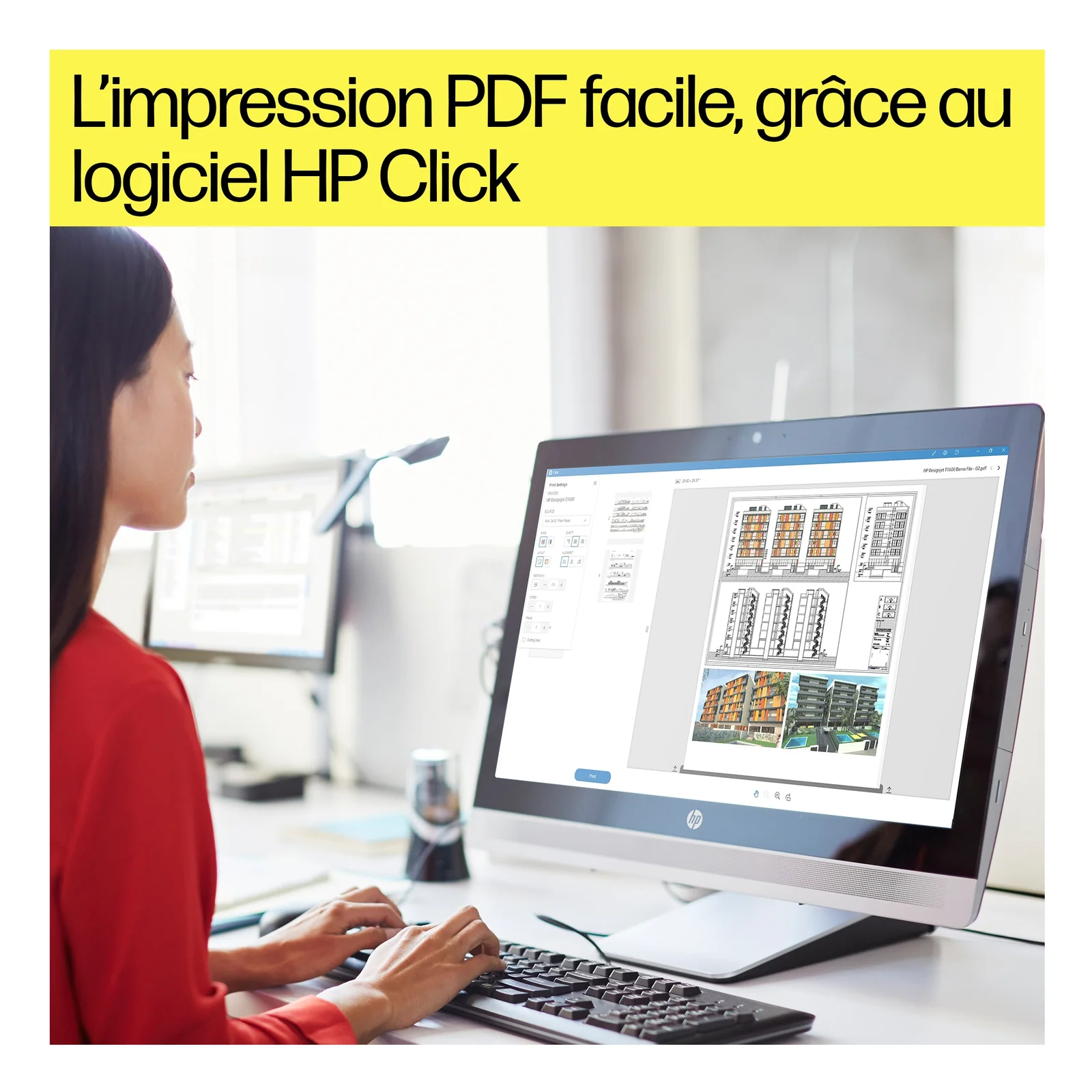 HP Designjet Imprimante T1600 de 36 pouces