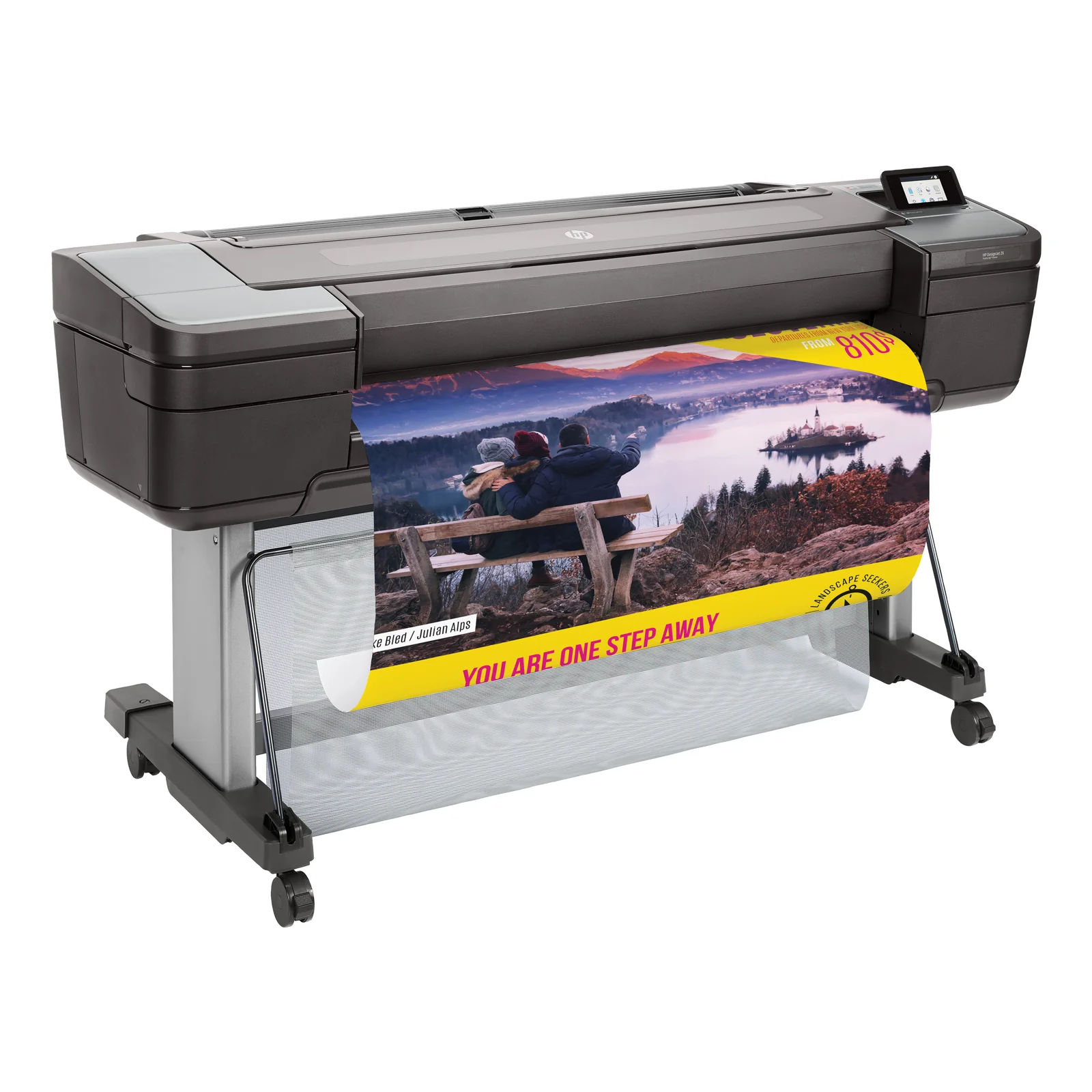 HP Designjet Imprimante Z6dr PostScript de 44 pouces avec coupe-bordures verticales