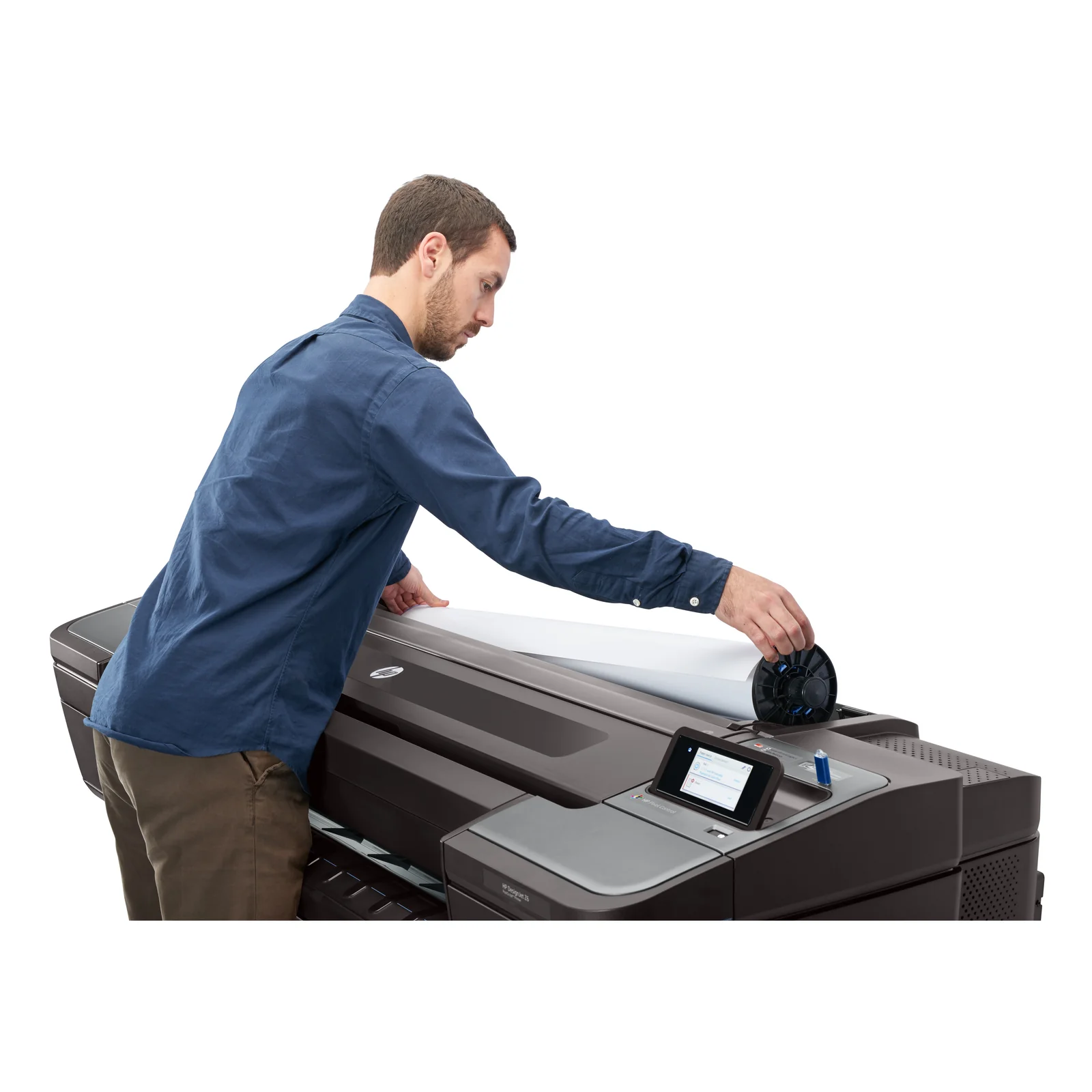 HP Designjet Imprimante Z6dr PostScript de 44 pouces avec coupe-bordures verticales