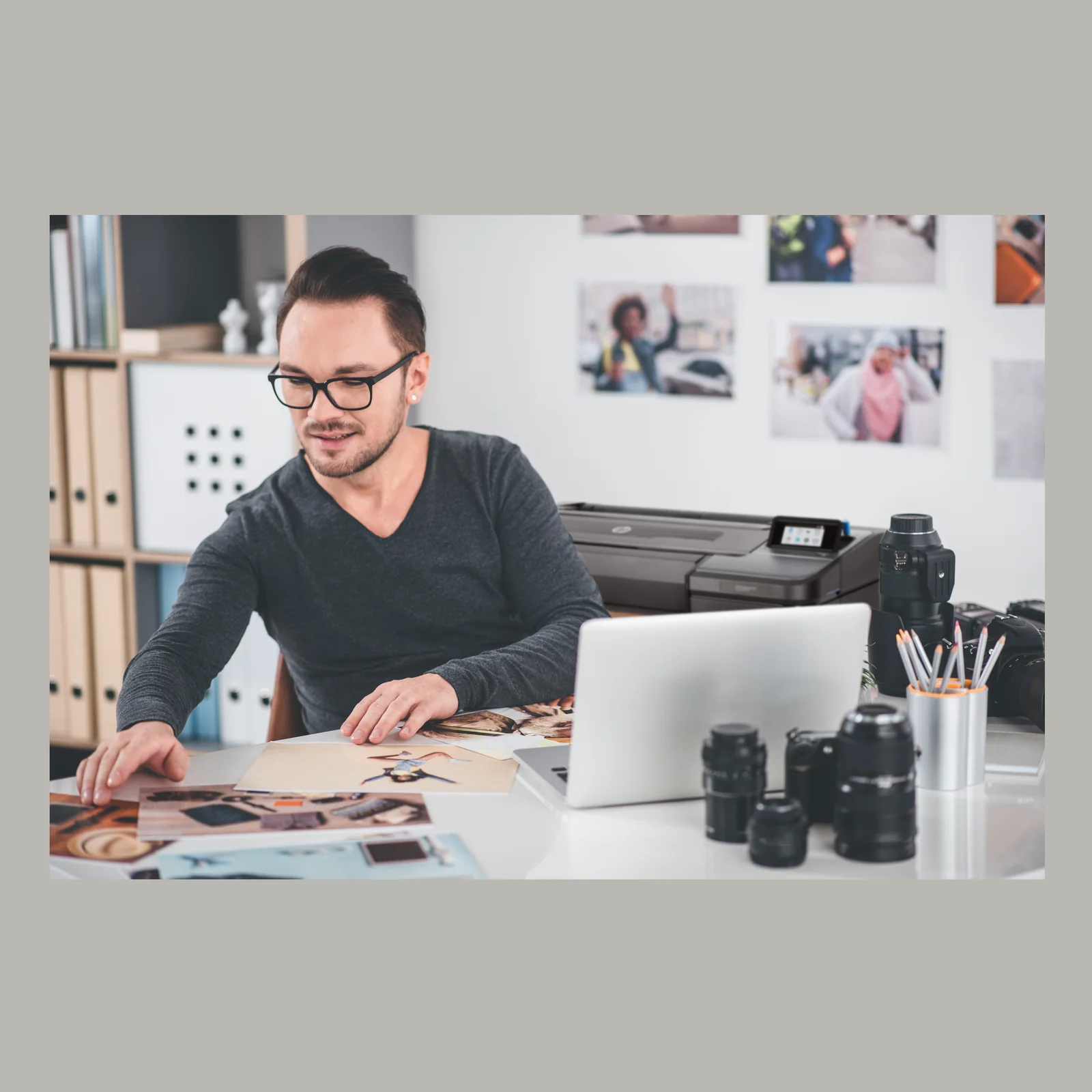 HP Designjet Imprimante Z9+dr PostScript de 44 pouces avec coupe-bordures verticales