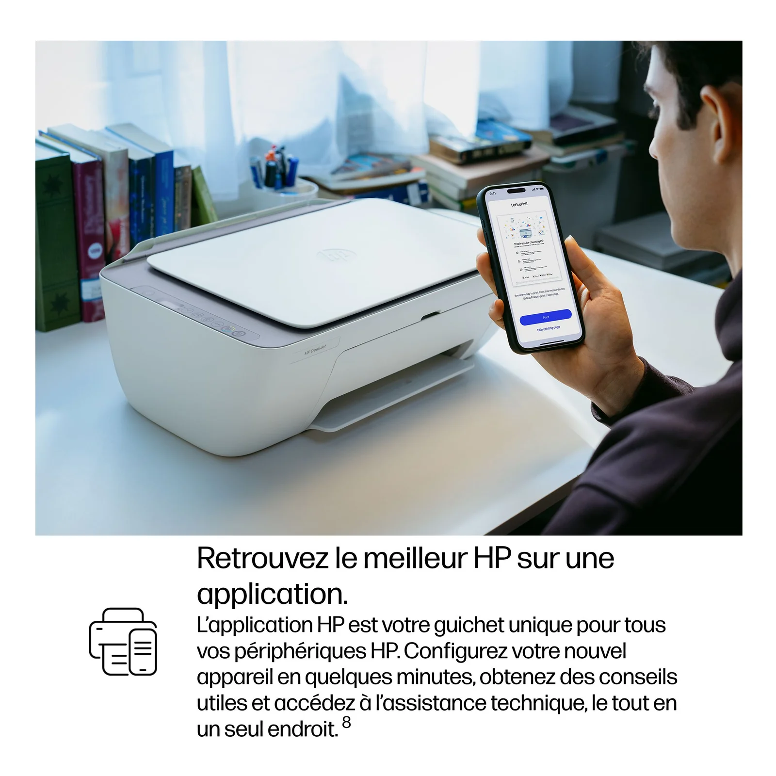 HP DeskJet 2922 Sans fil All-in-One Couleur Imprimante