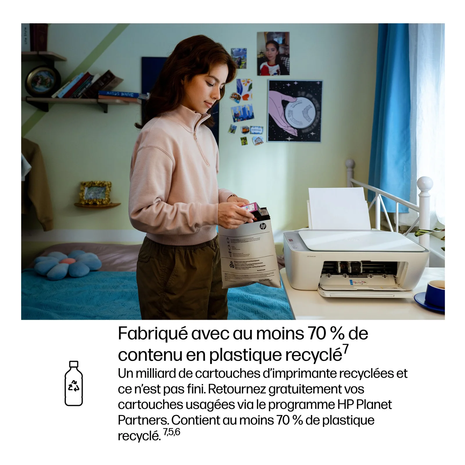 HP DeskJet 2922 Sans fil All-in-One Couleur Imprimante
