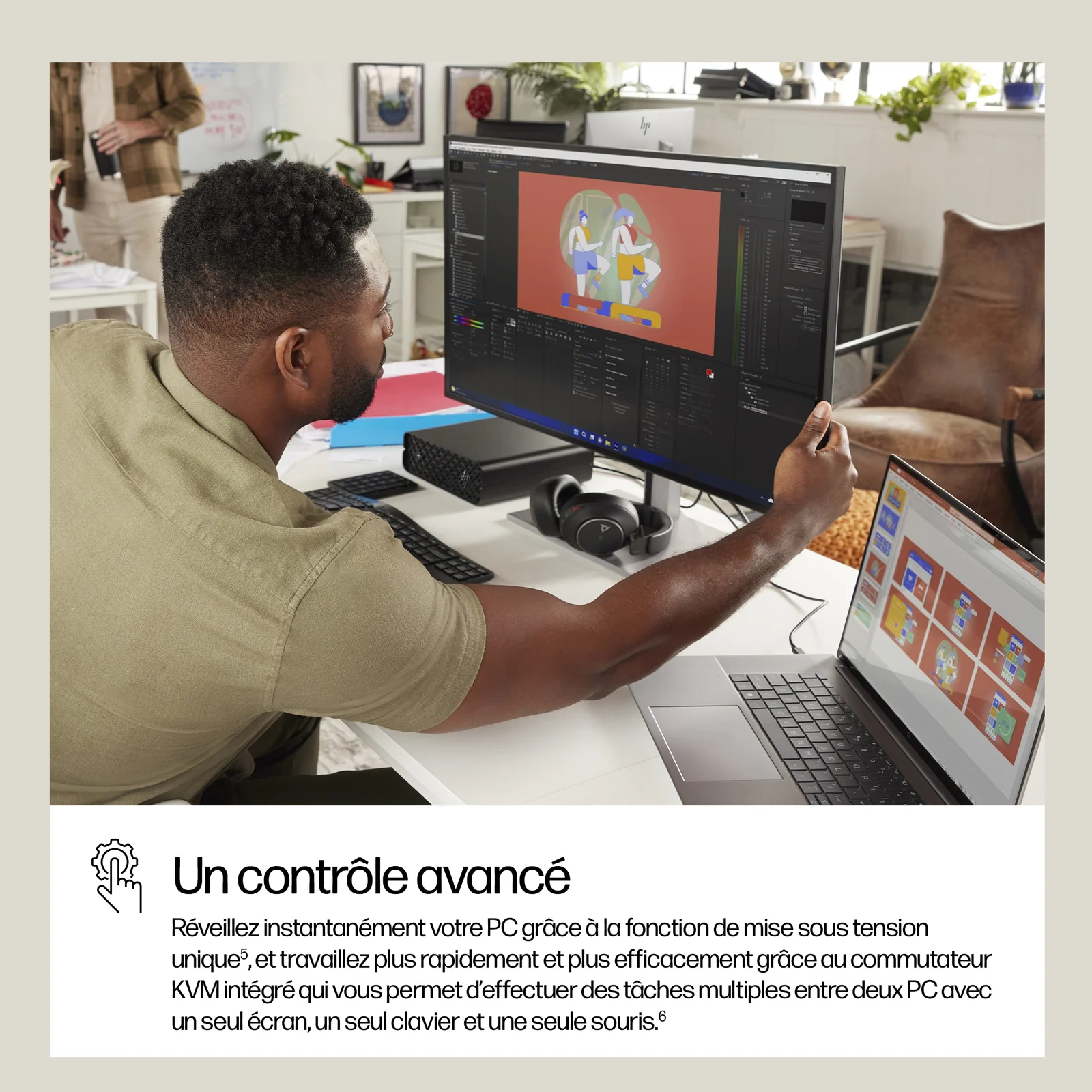 HP Écran 4K Thunderbolt 4 Série 7 Pro 31,5 pouces - 732pk
