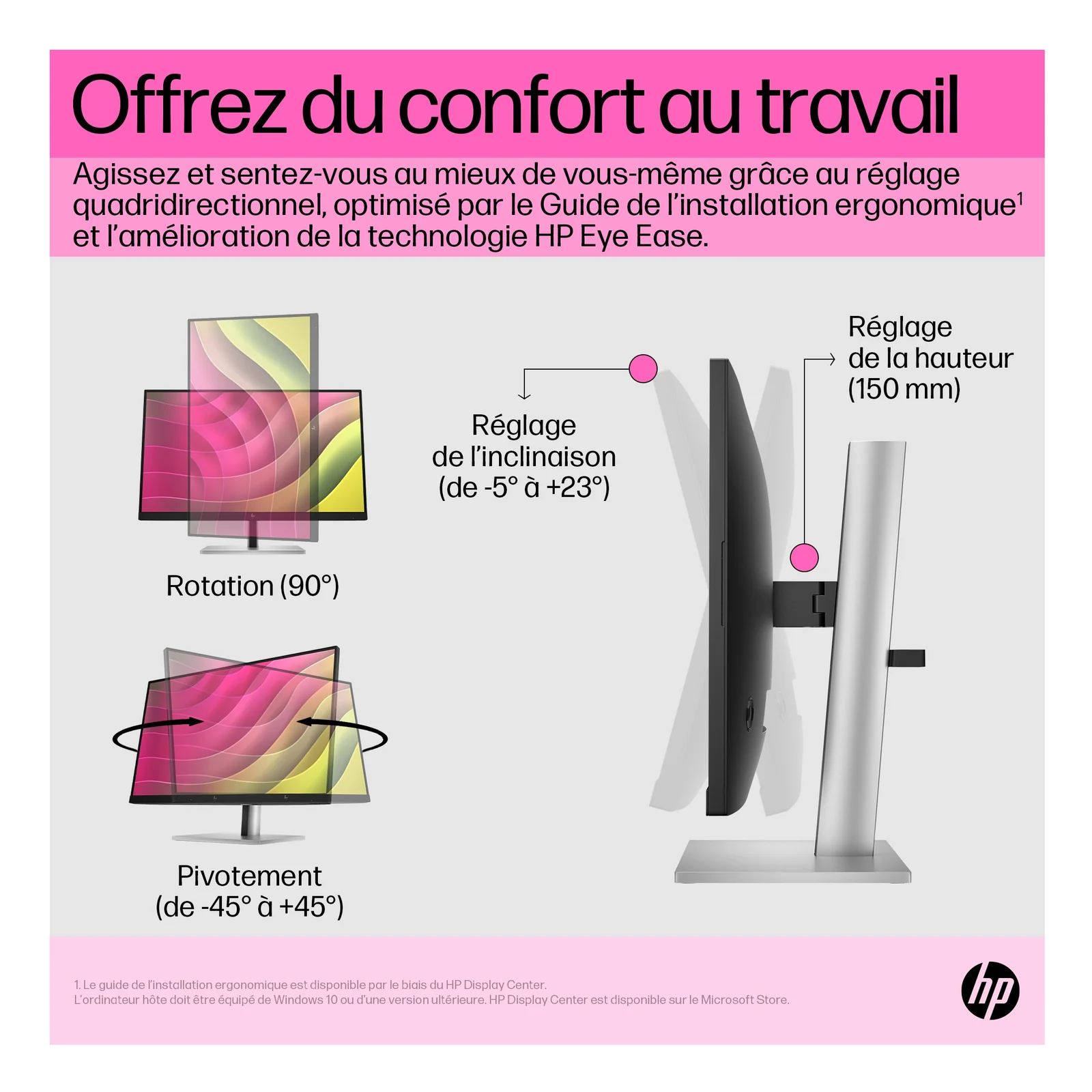 HP Écran tactile FHD E24t G5