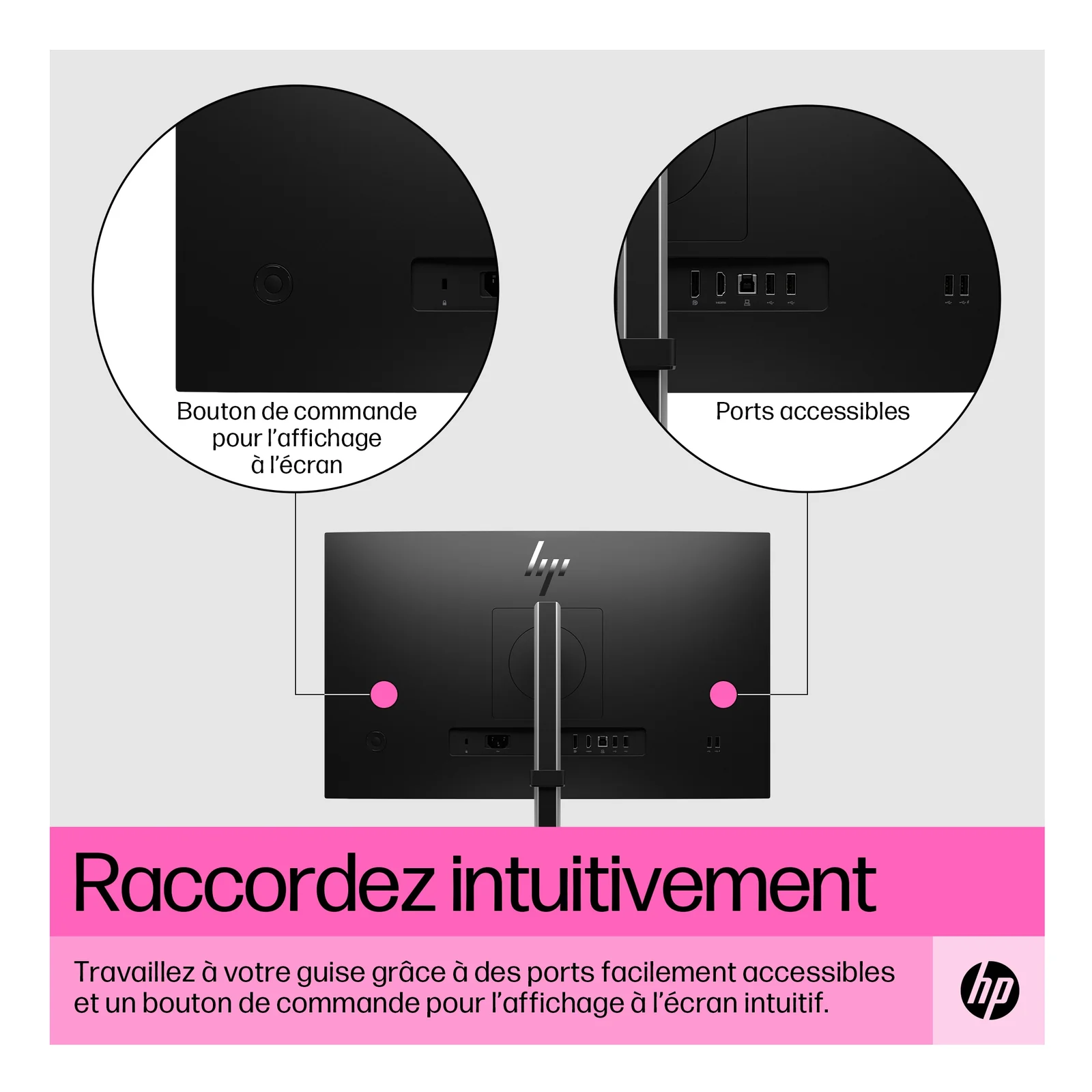 HP Écran tactile FHD E24t G5