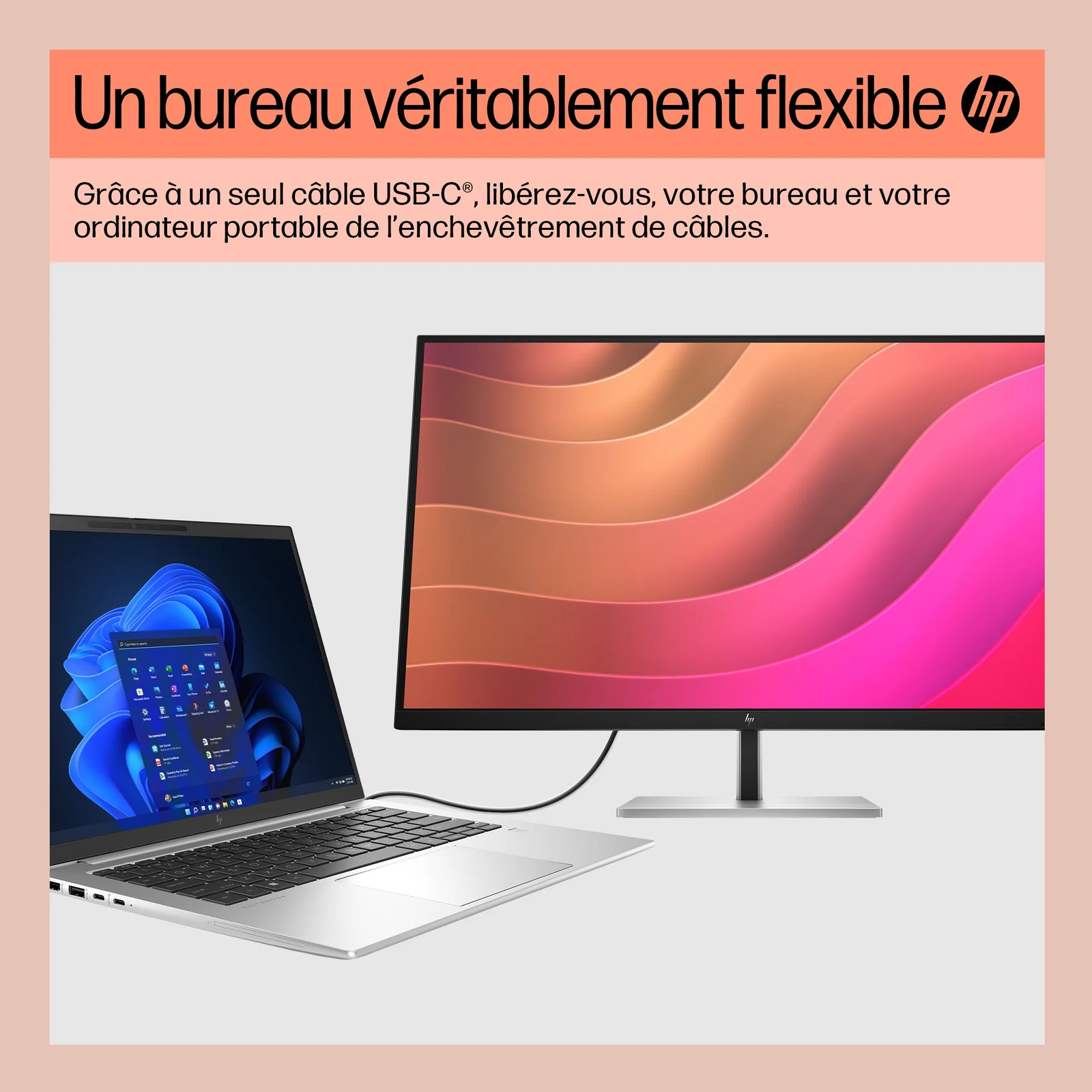 HP Écran USB-C 4K E32k G5