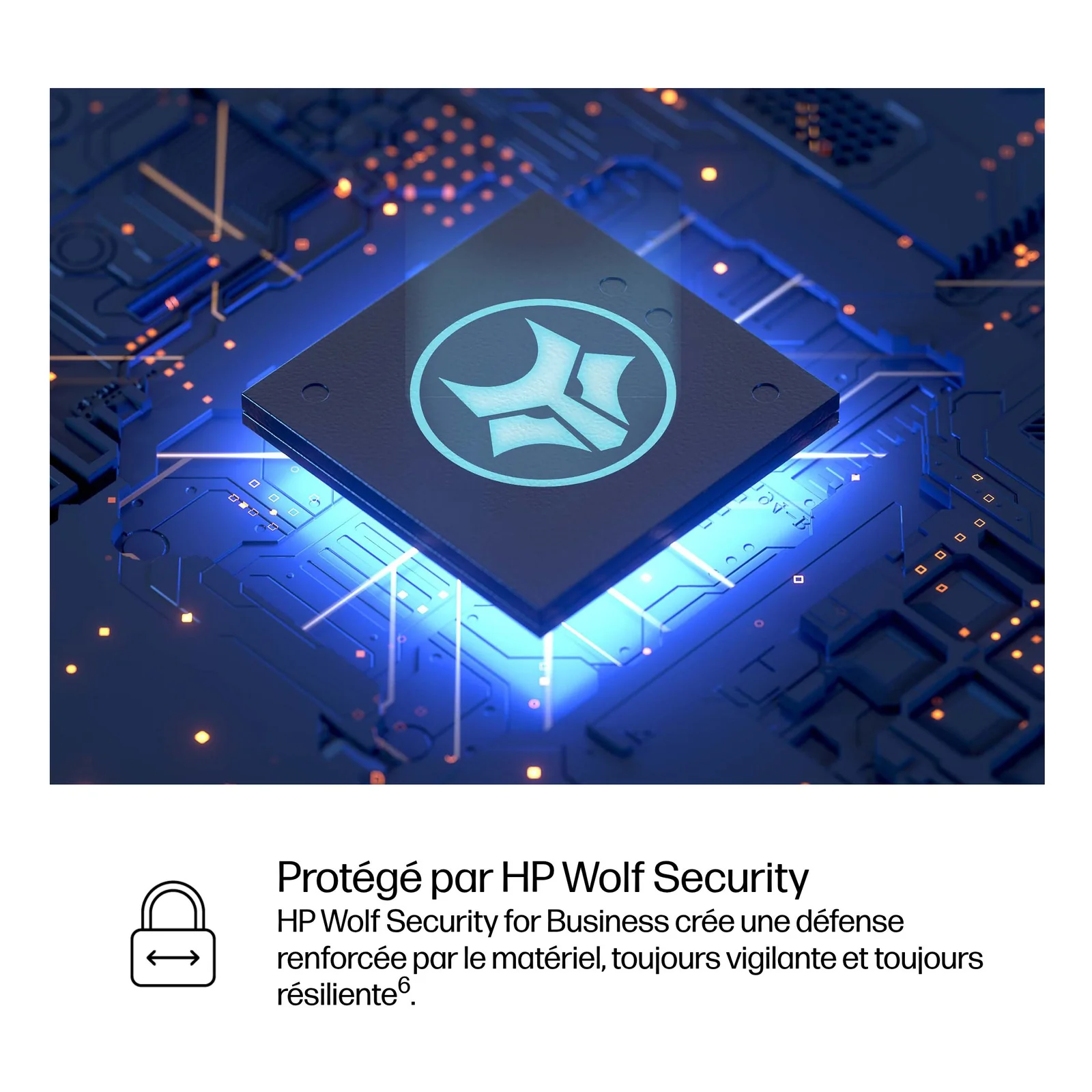 HP EliteBook 6 G1i AI PC Wolf Pro Security Edition Intel Core Ultra 5 225U Ordinateur portable 40,6 cm (16") WUXGA 16 Go DDR5-SDRAM 512 Go SSD Wi-Fi 7 (802.11be) Windows 11 Pro Argent