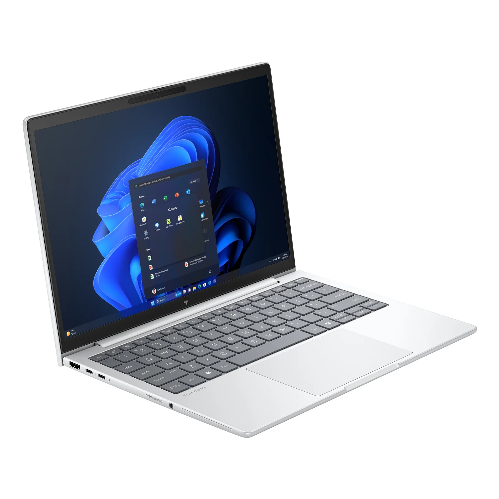 HP EliteBook 8 G1i 13 inch Notebook AI PC Wolf Pro Security Edition Intel Core Ultra 7 255U Ordinateur portable 33,8 cm (13.3") WUXGA 32 Go LPDDR5x-SDRAM 1 To SSD Wi-Fi 7 (802.11be) Windows 11 Pro Argent
