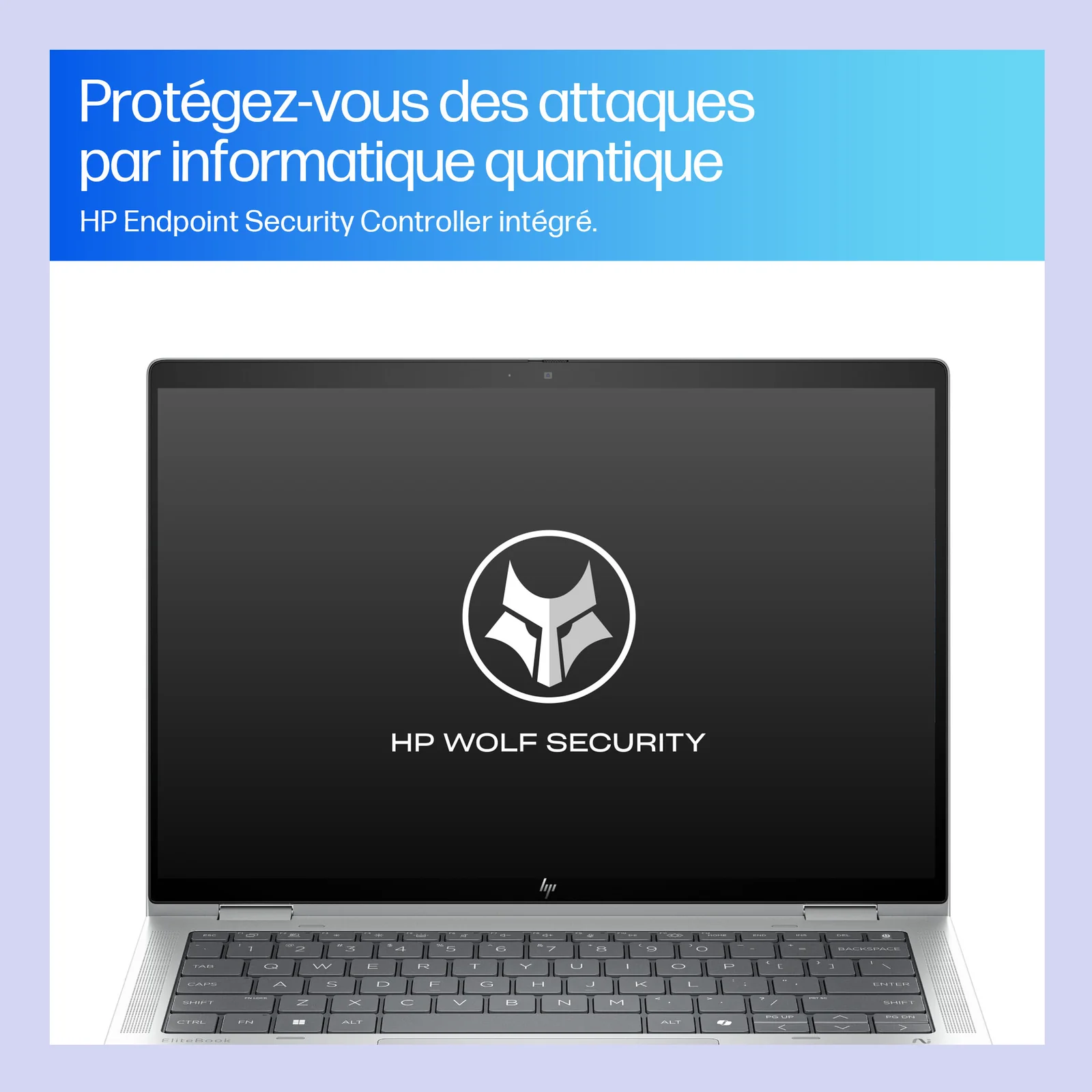 HP EliteBook X Flip G1i Next Gen AI Wolf Pro Security Edition Copilot+ PC Intel Core Ultra 5 228V Hybride (2-en-1) 35,6 cm (14") Écran tactile WUXGA 32 Go LPDDR5x-SDRAM 512 Go SSD Wi-Fi 7 (802.11be) Windows 11 Pro Argent