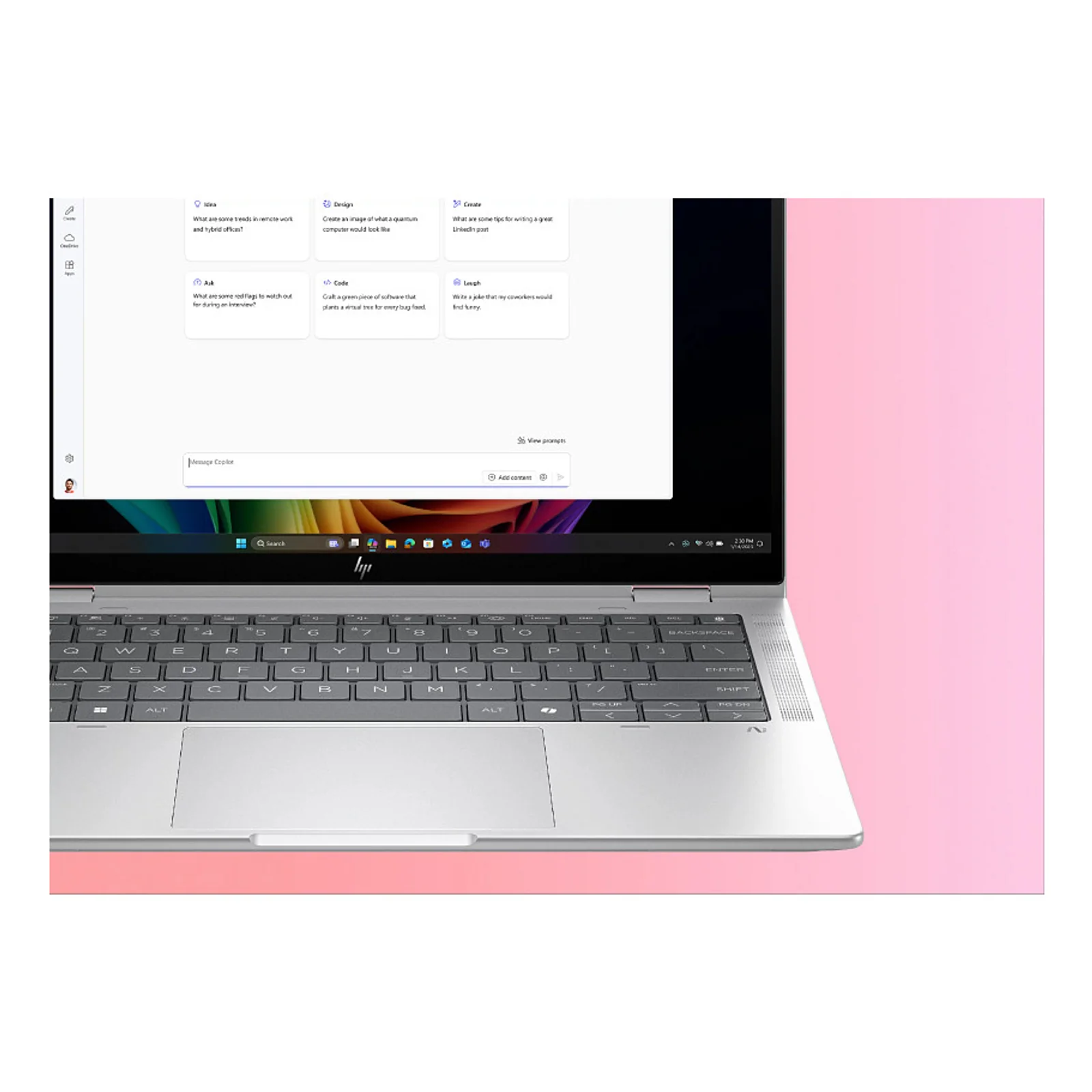 HP EliteBook X Flip G1i Next Gen AI Wolf Pro Security Edition Copilot+ PC Intel Core Ultra 7 258V Hybride (2-en-1) 35,6 cm (14") Écran tactile WUXGA 32 Go LPDDR5x-SDRAM 1 To SSD Wi-Fi 7 (802.11be) Windows 11 Pro Argent