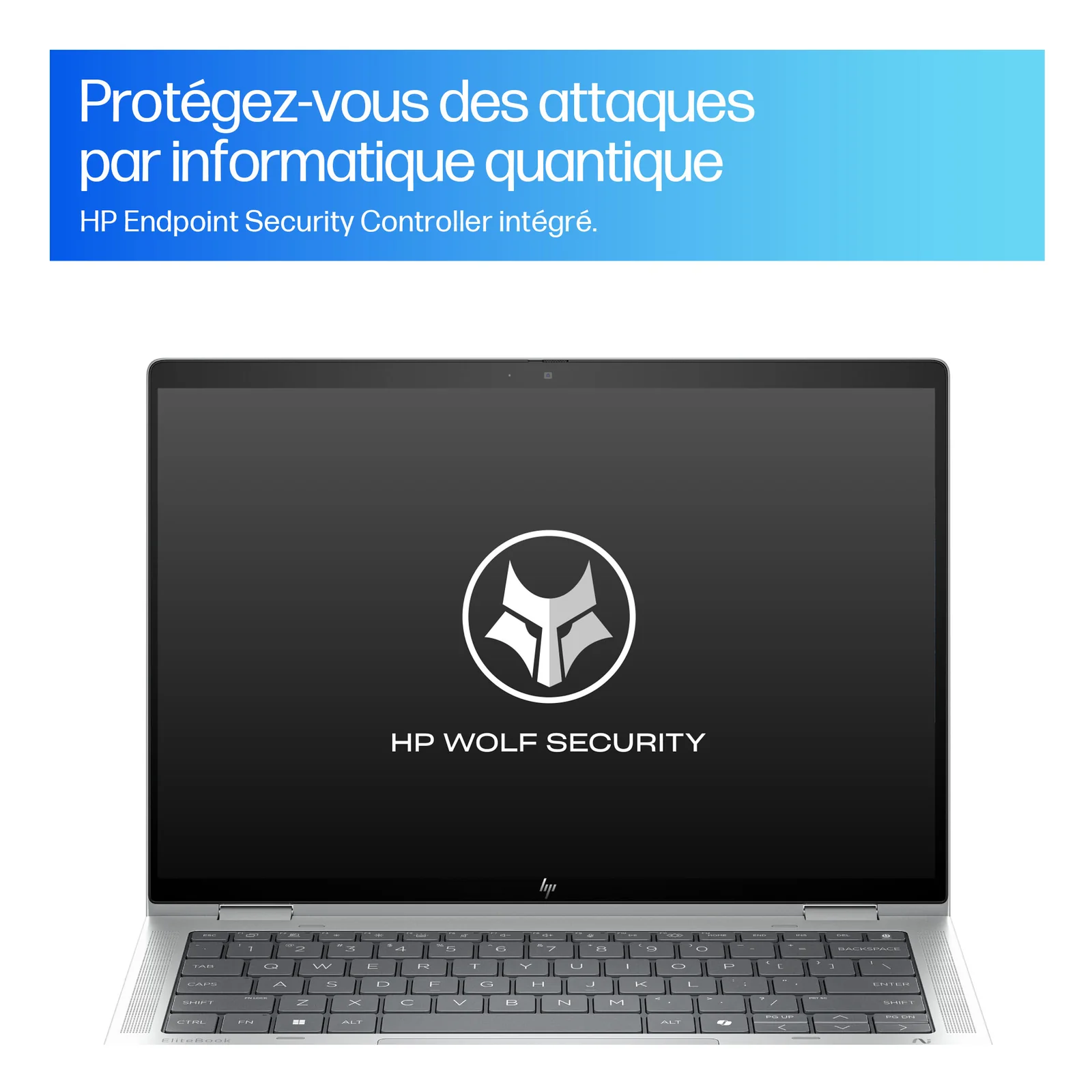 HP EliteBook X Flip G1i Next Gen AI Wolf Pro Security Edition Copilot+ PC Intel Core Ultra 7 258V Hybride (2-en-1) 35,6 cm (14") Écran tactile WUXGA 32 Go LPDDR5x-SDRAM 1 To SSD Wi-Fi 7 (802.11be) Windows 11 Pro Argent